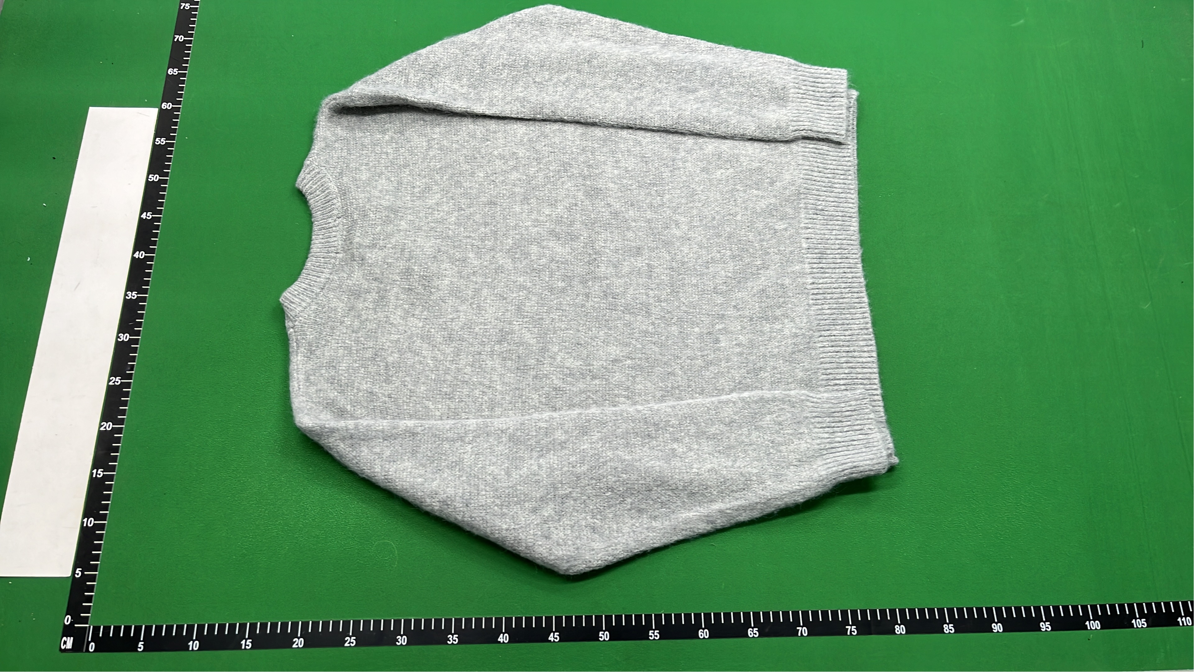 AMIRI Light Blue Knit Sweater with Logo Print