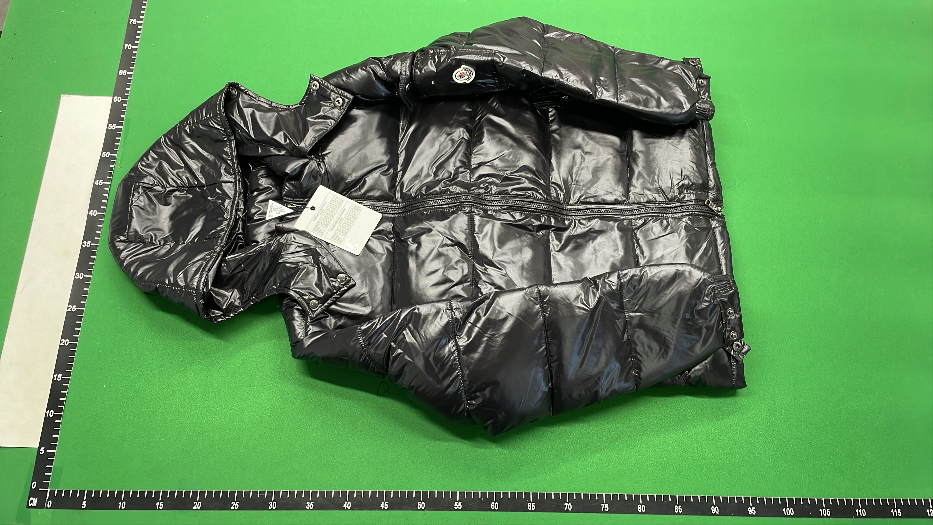 Moncler Black Puffer Jacket with Hood