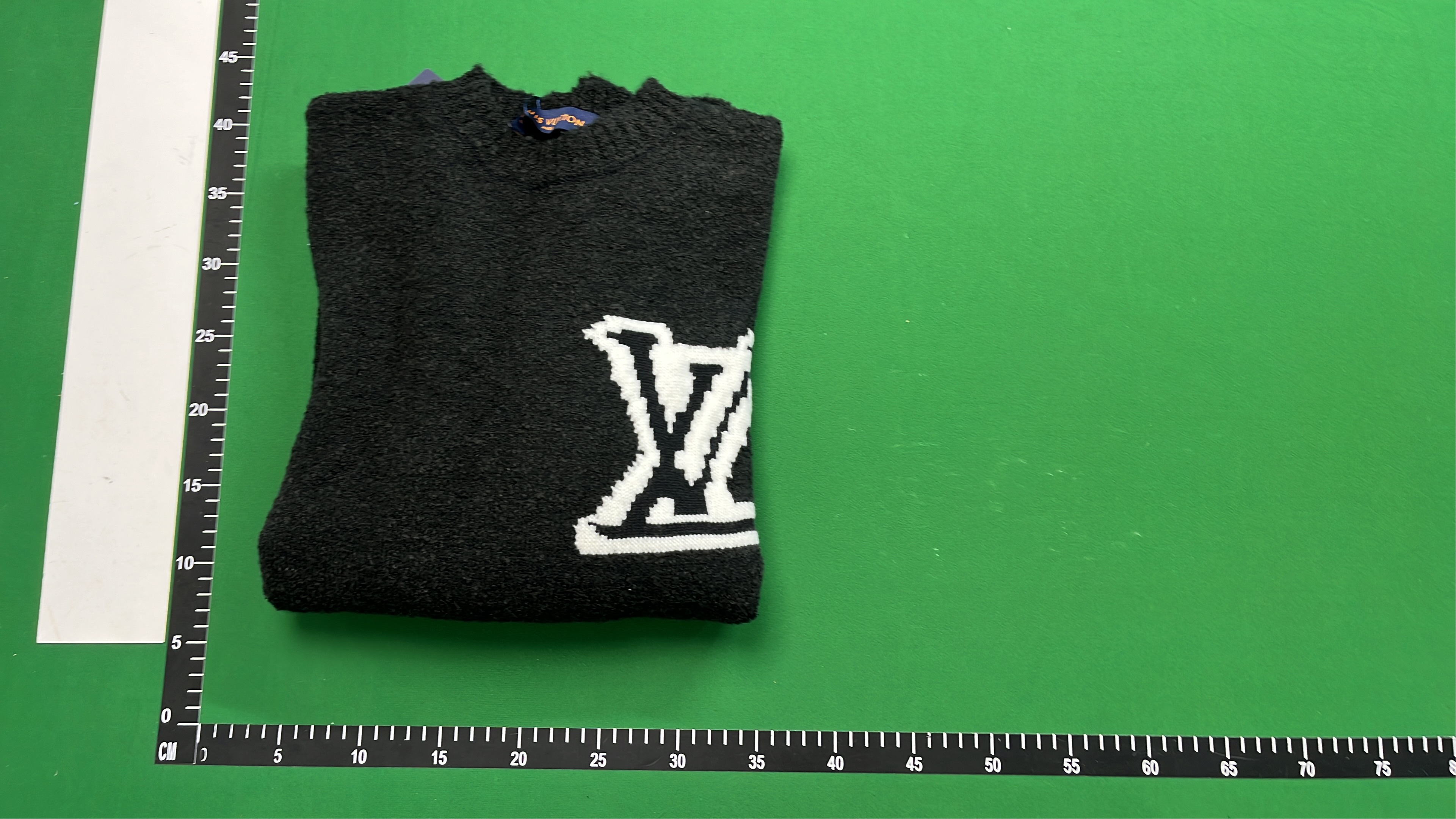 Louis Vuitton LV Logo Sweatshirt Black & White