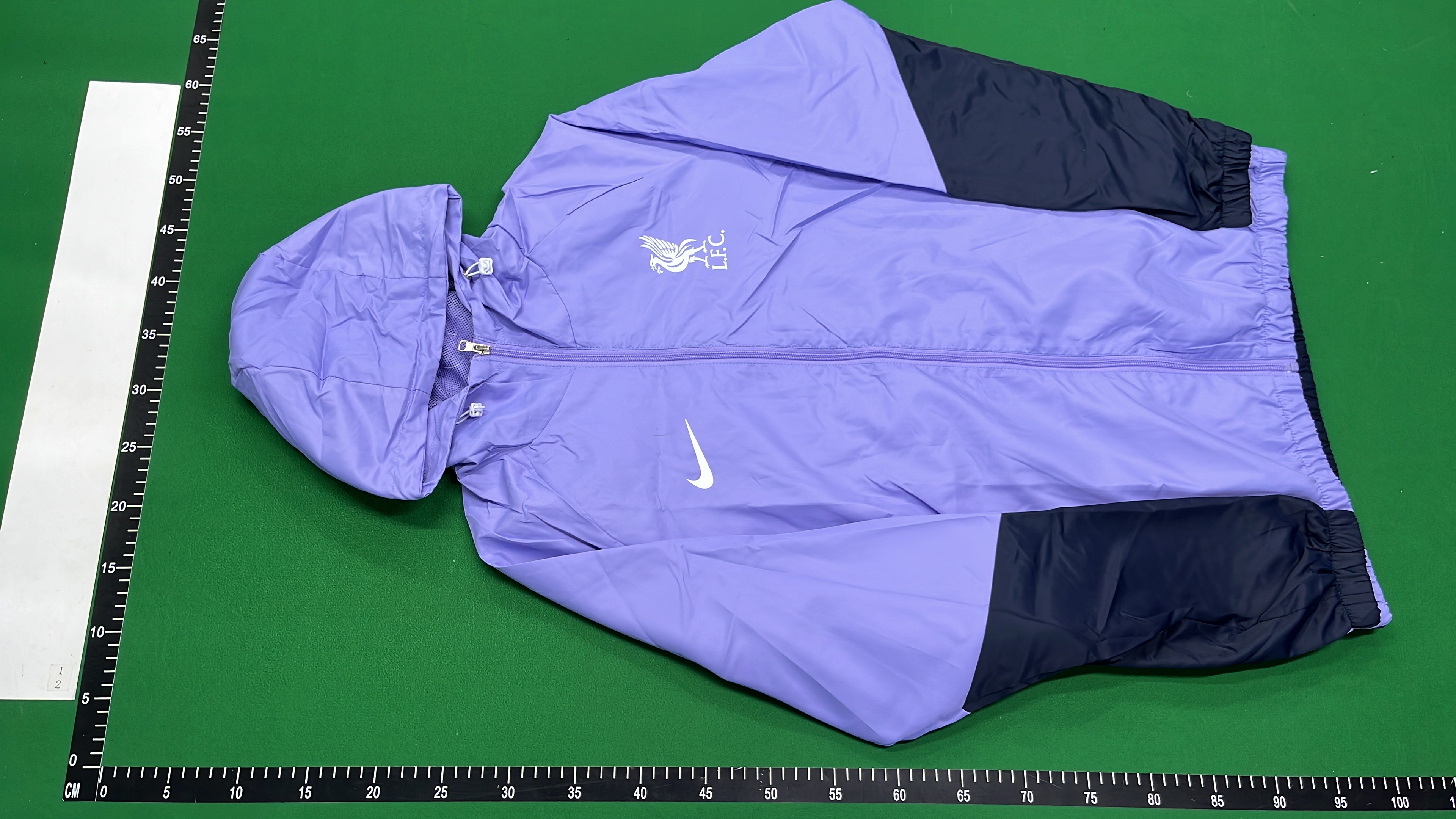 Liverpool FC Nike Windbreaker Jacket - Men's Blue and Navy