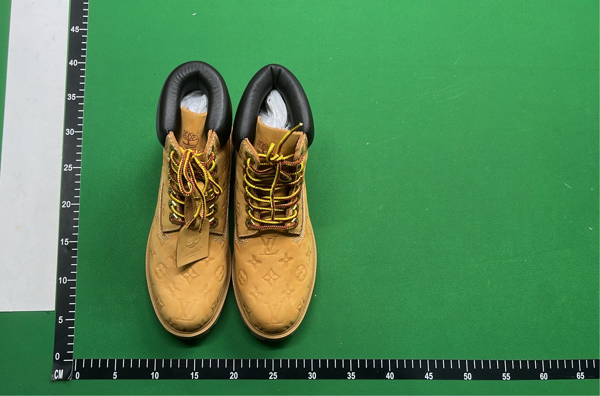 Timberland 6 Inch Premium Boot with Monogram Print
