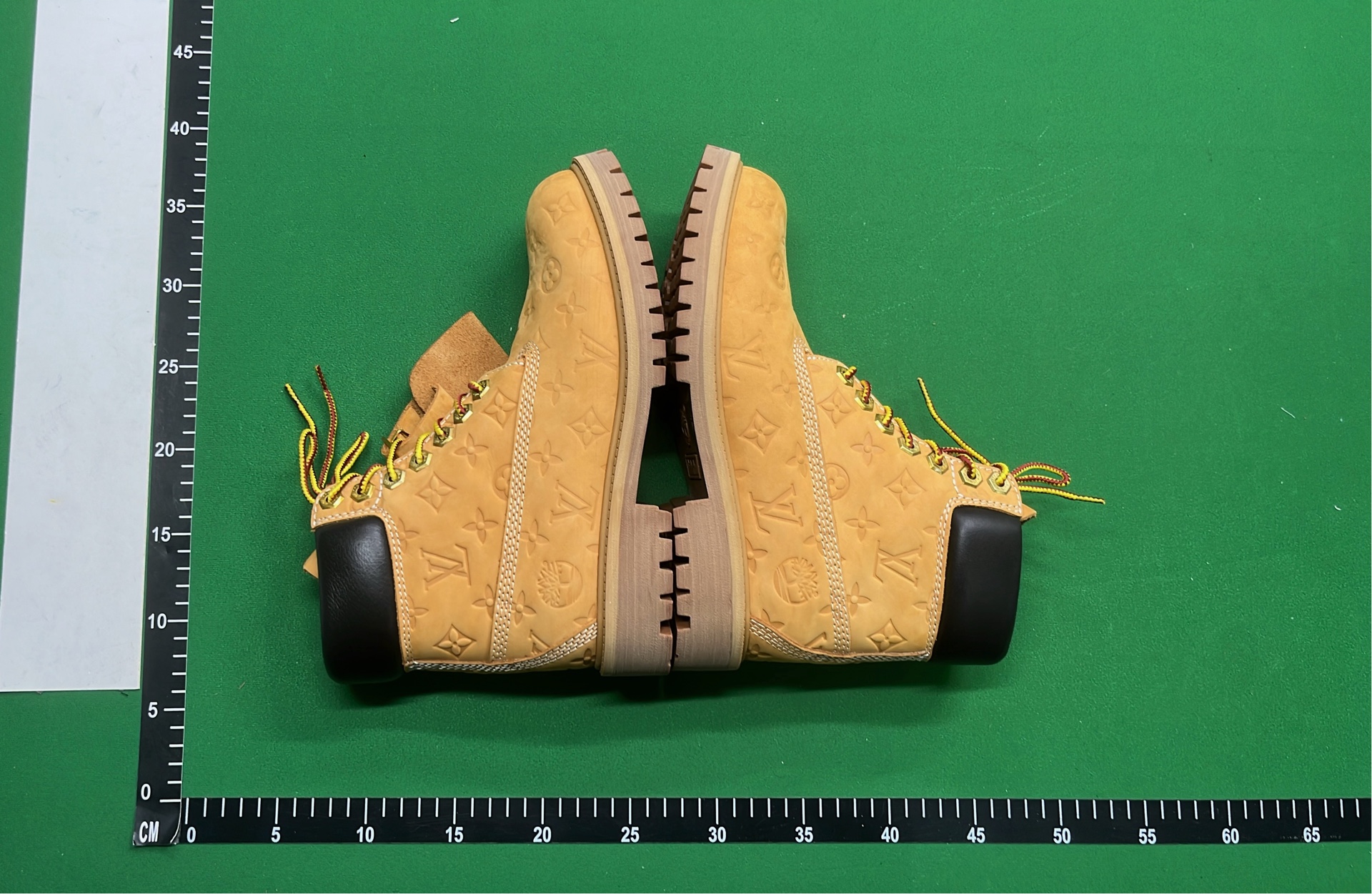 Timberland 6 Inch Premium Boot with Monogram Print