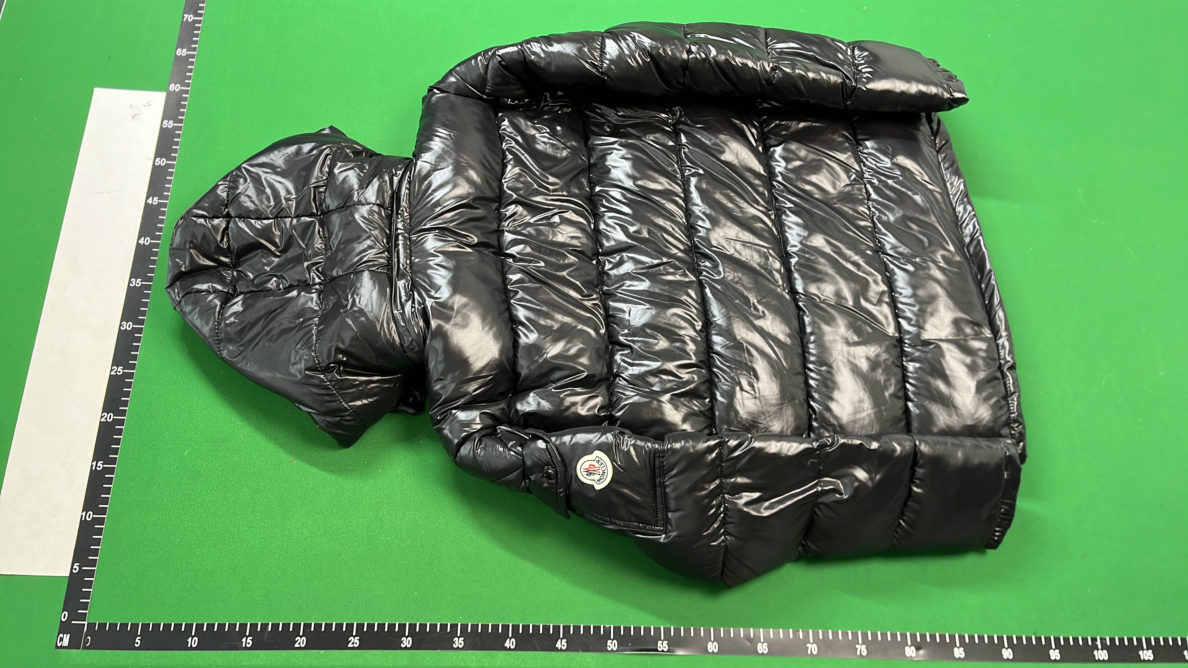 Moncler Black Puffer Jacket with Hood