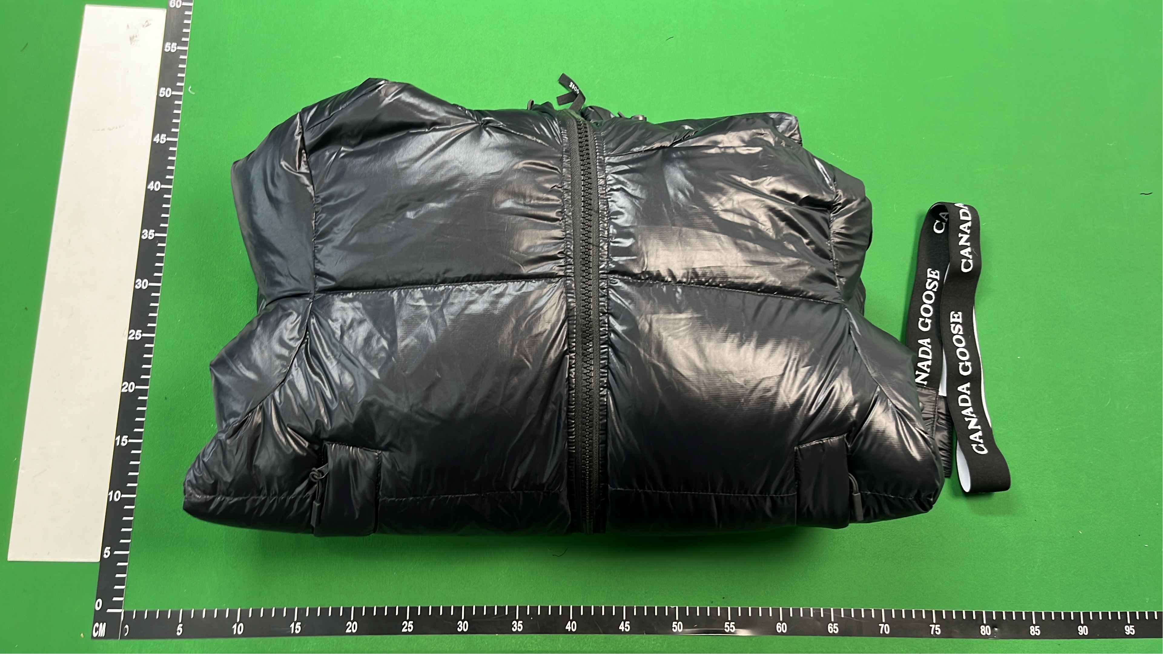Canada Goose Black Puffer Jacket with Hood