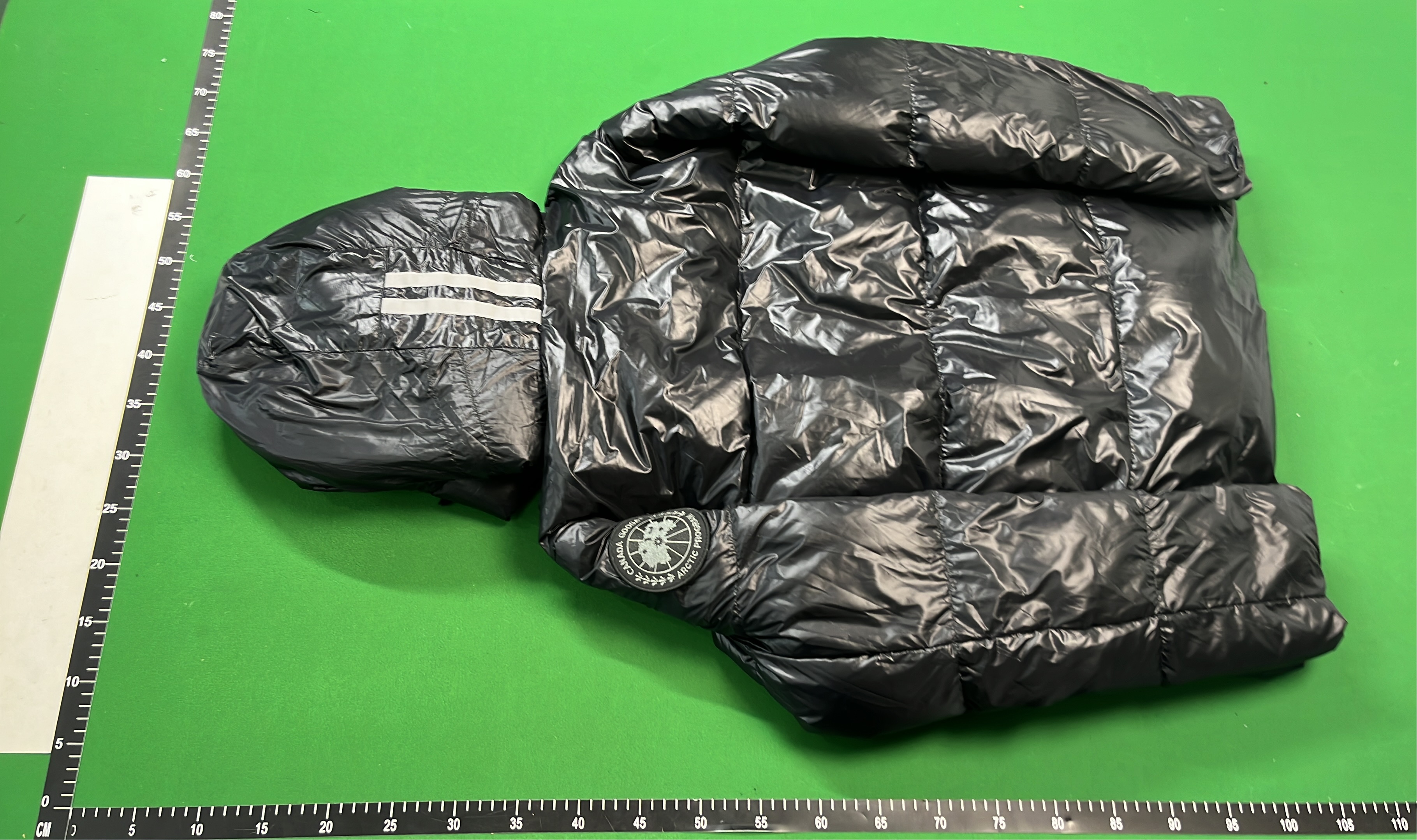 Canada Goose Black Puffer Jacket with Hood