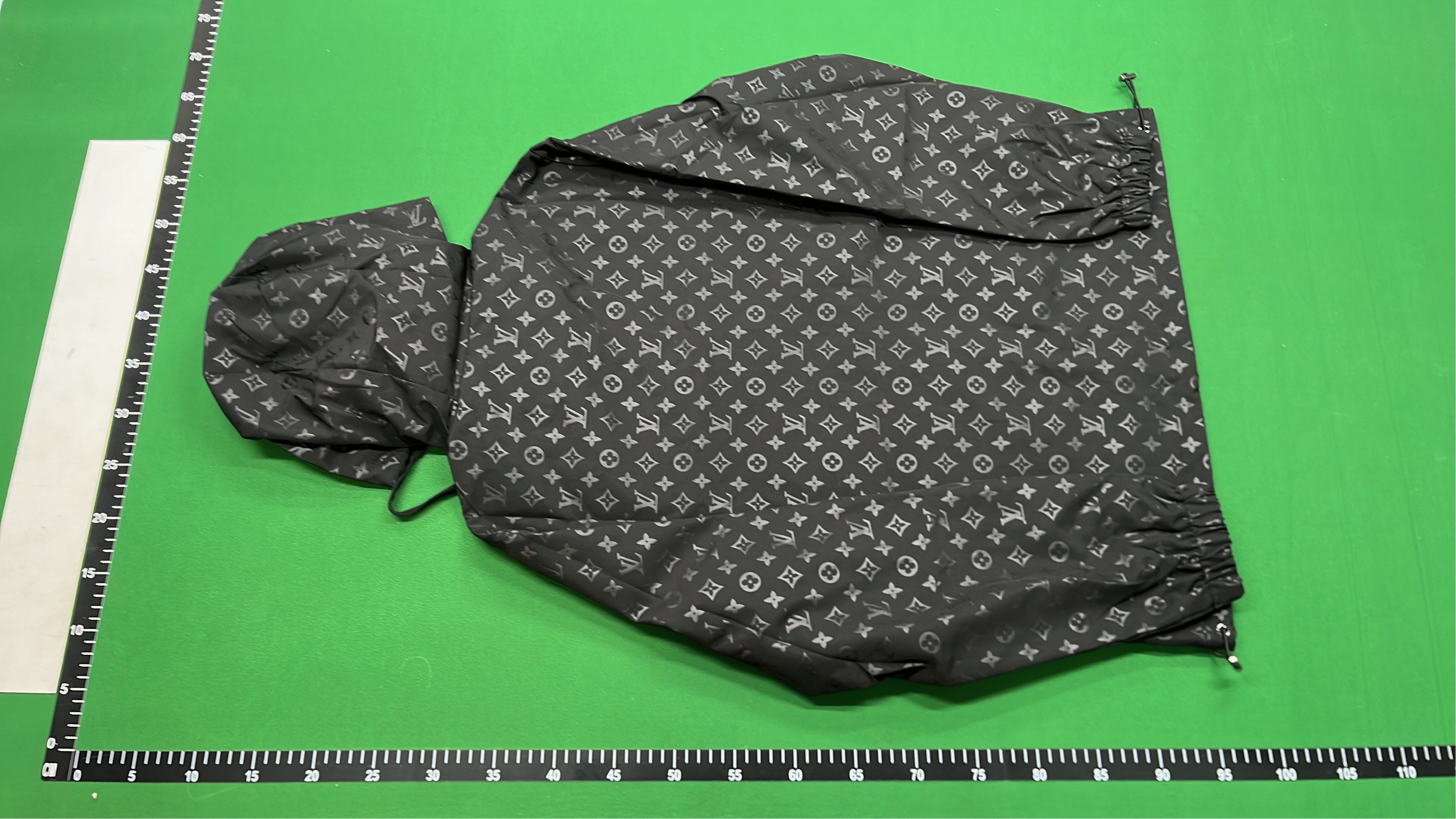 LV Monogram Denim Jacket Black