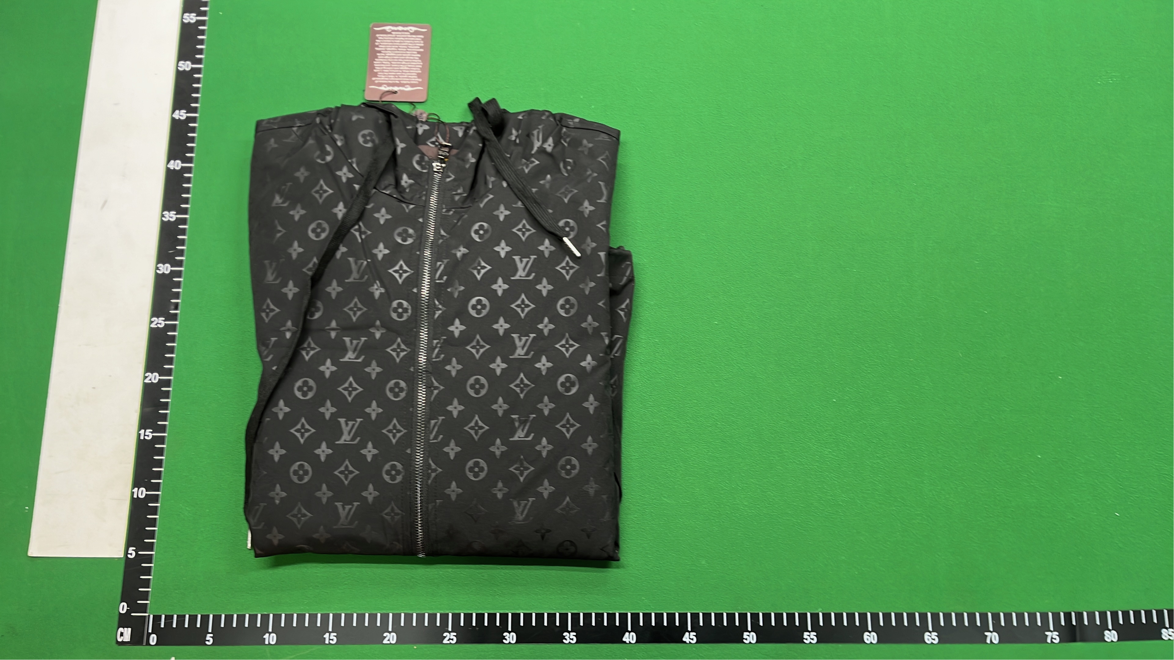 LV Monogram Denim Jacket Black