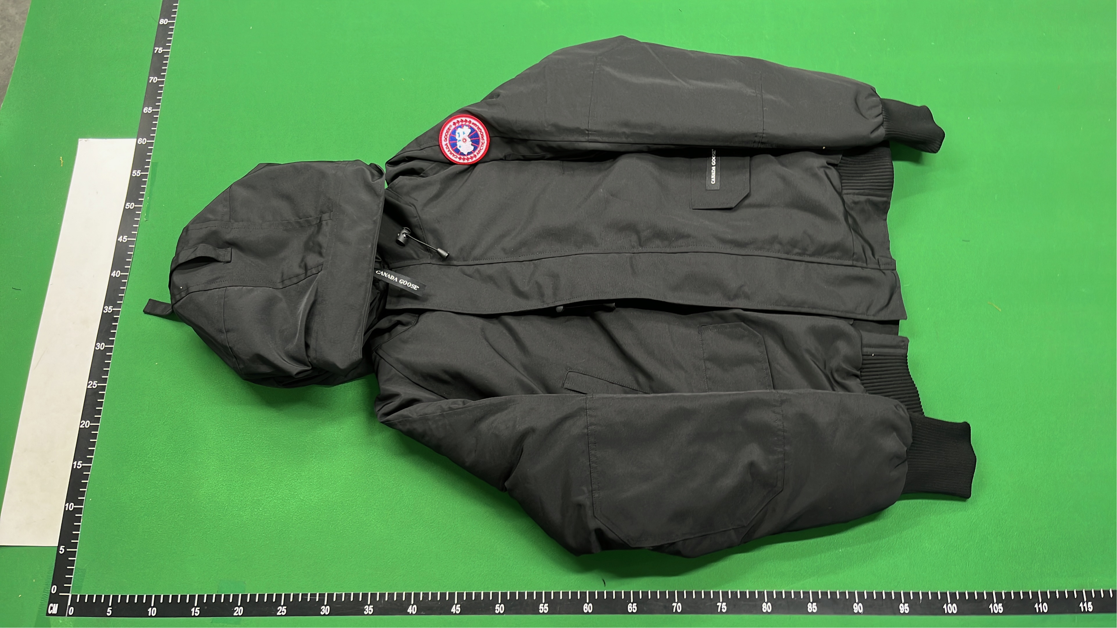 Canada Goose Men's Down Jacket with Fur Trim Hood