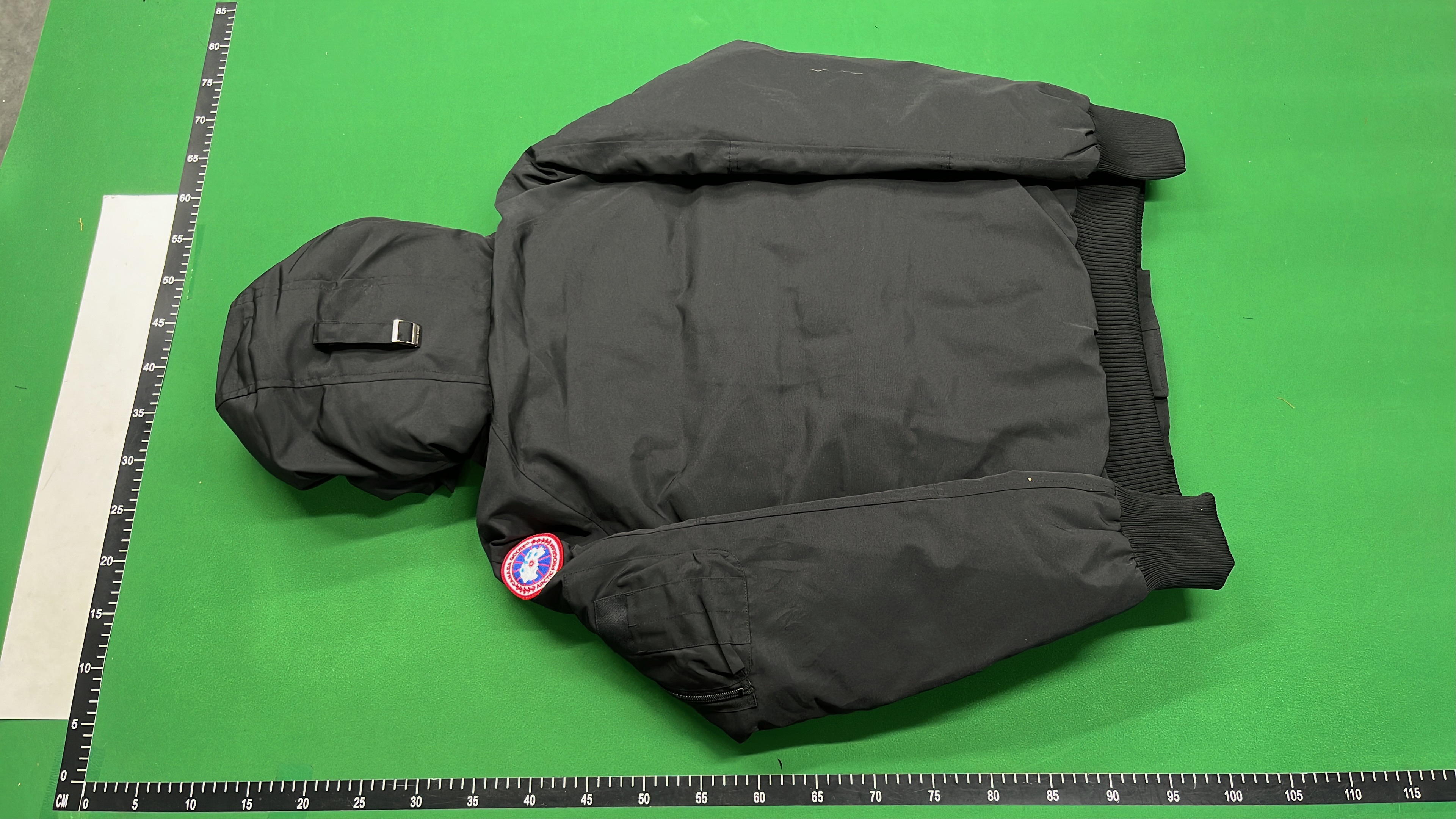 Canada Goose Men's Down Jacket with Fur Trim Hood
