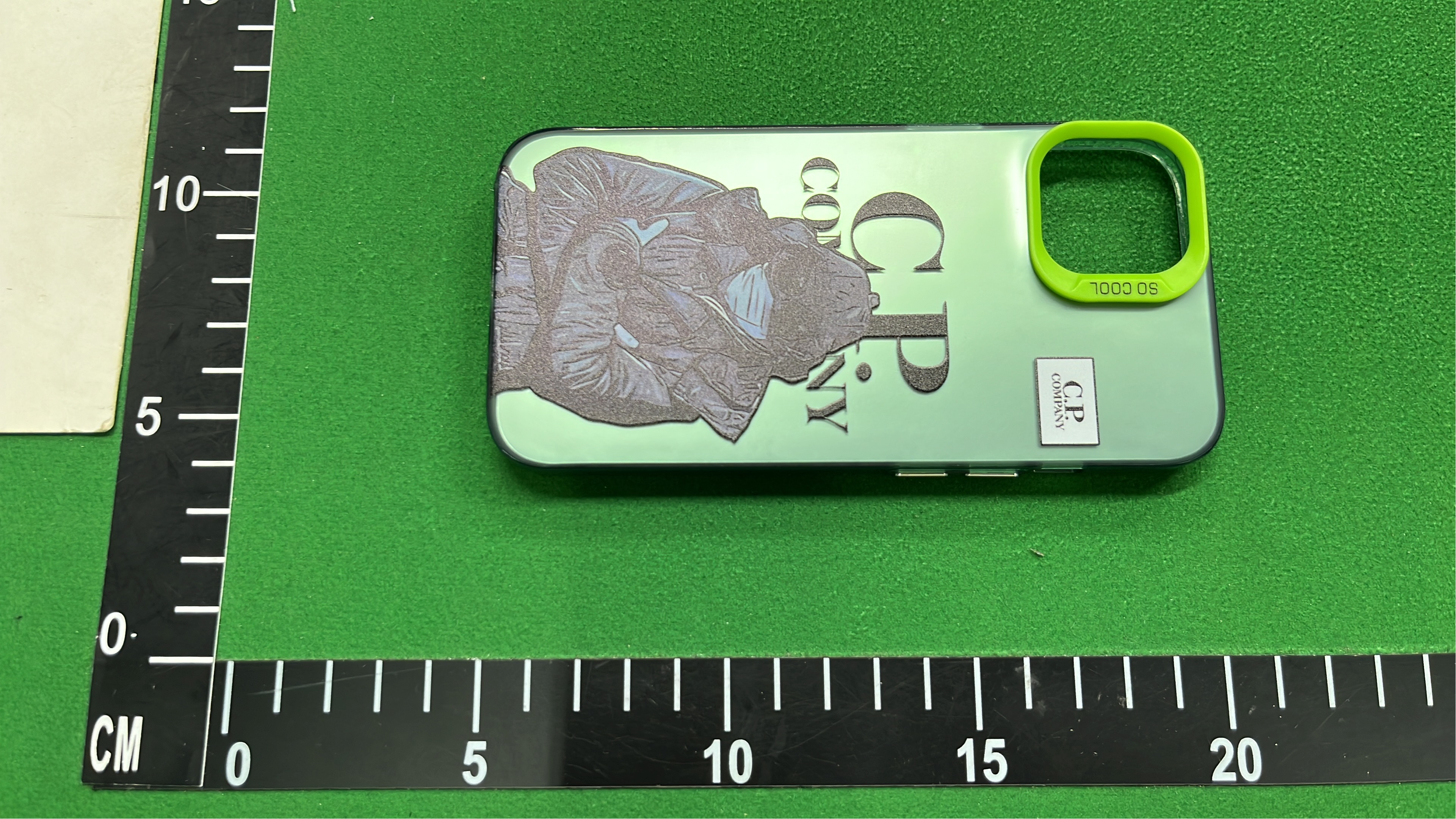 C.P. COMPANY Phone Case with Graphic Design