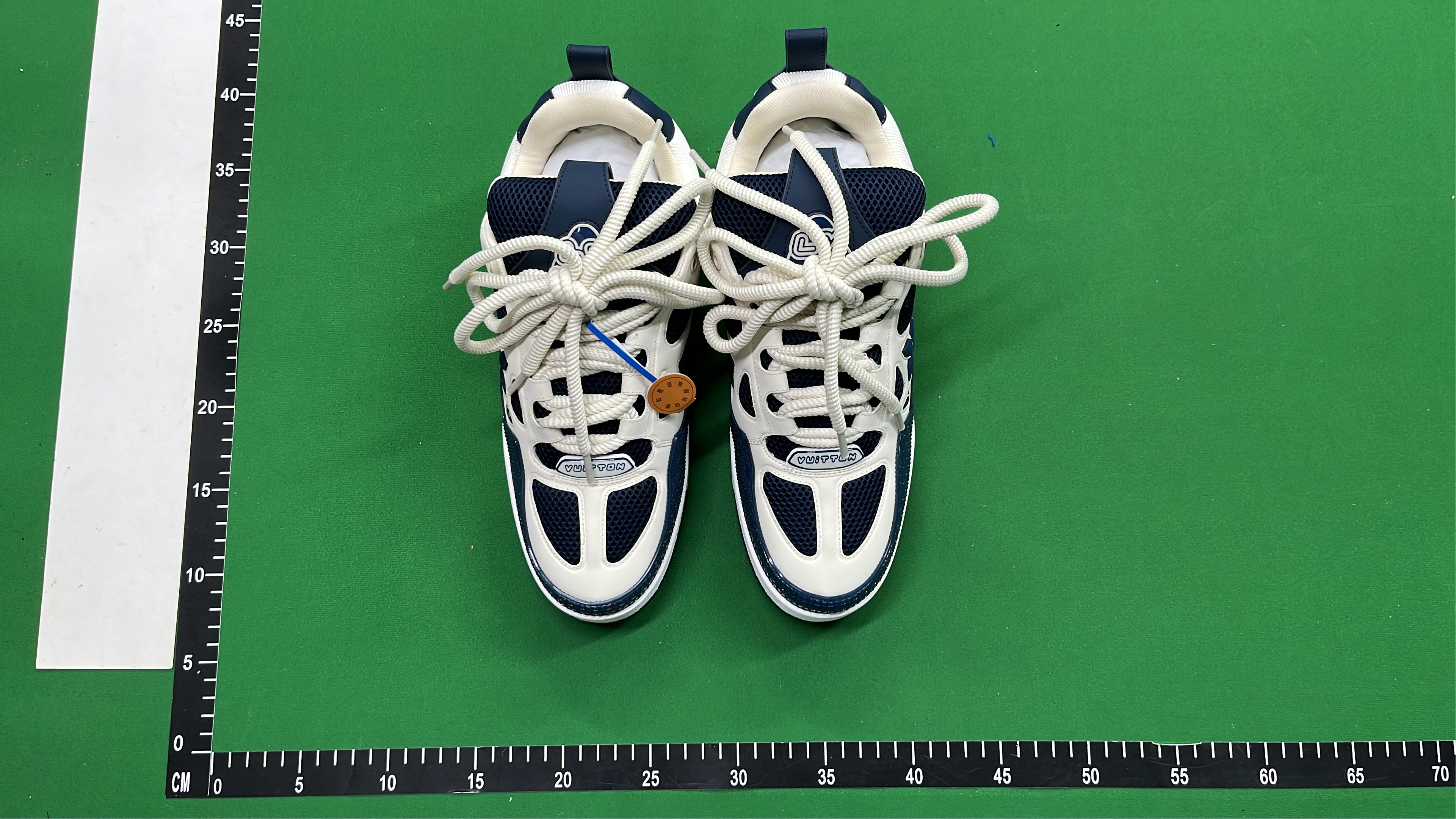 LV Trainer Sneakers Navy White