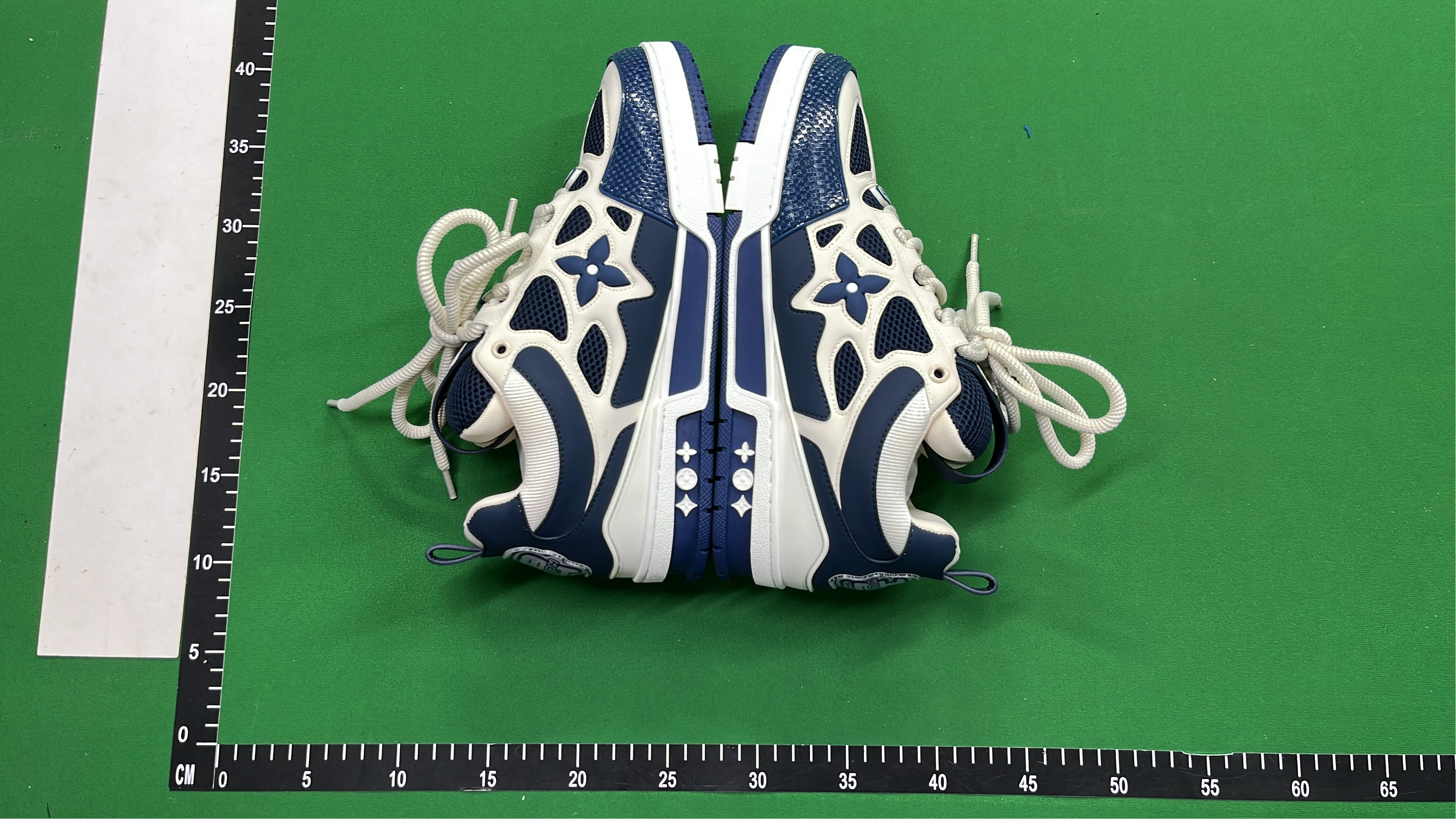 LV Trainer Sneakers Navy White