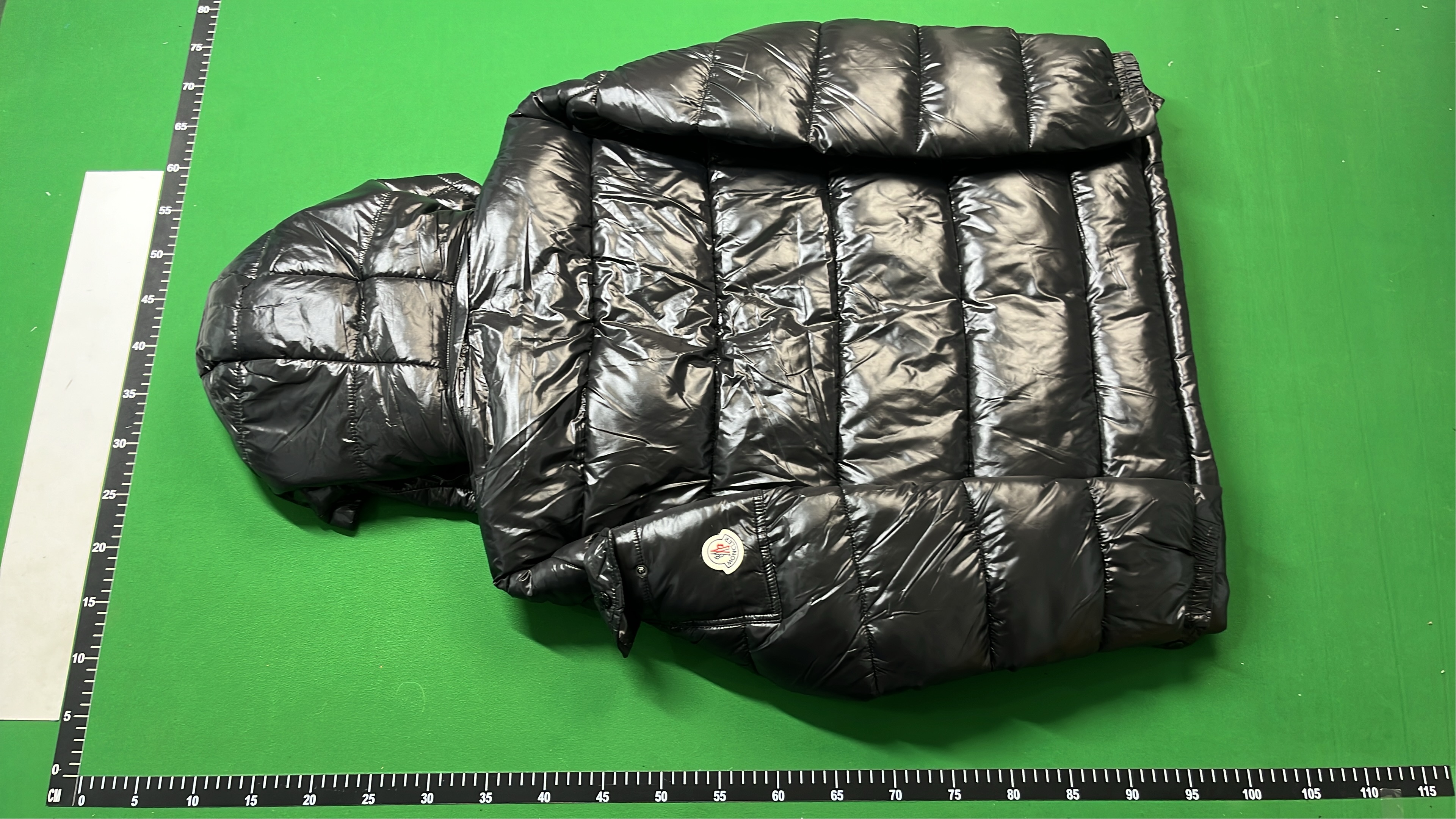 Moncler Black Puffer Jacket with Hood