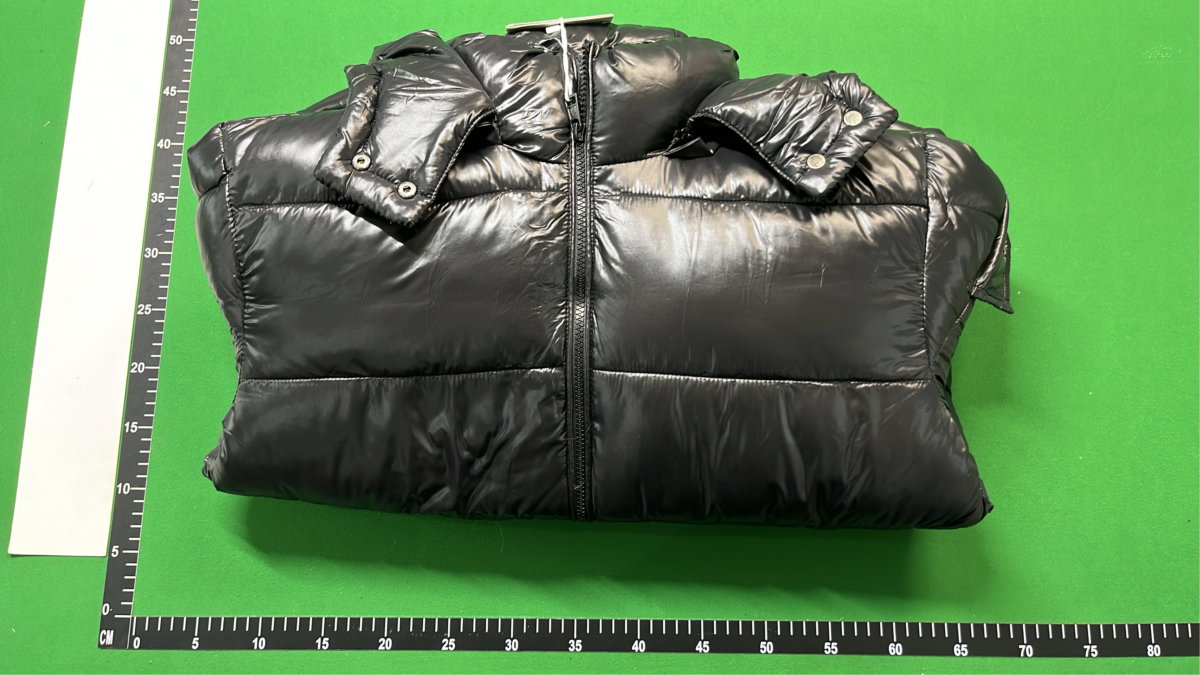 Moncler Black Puffer Jacket with Hood
