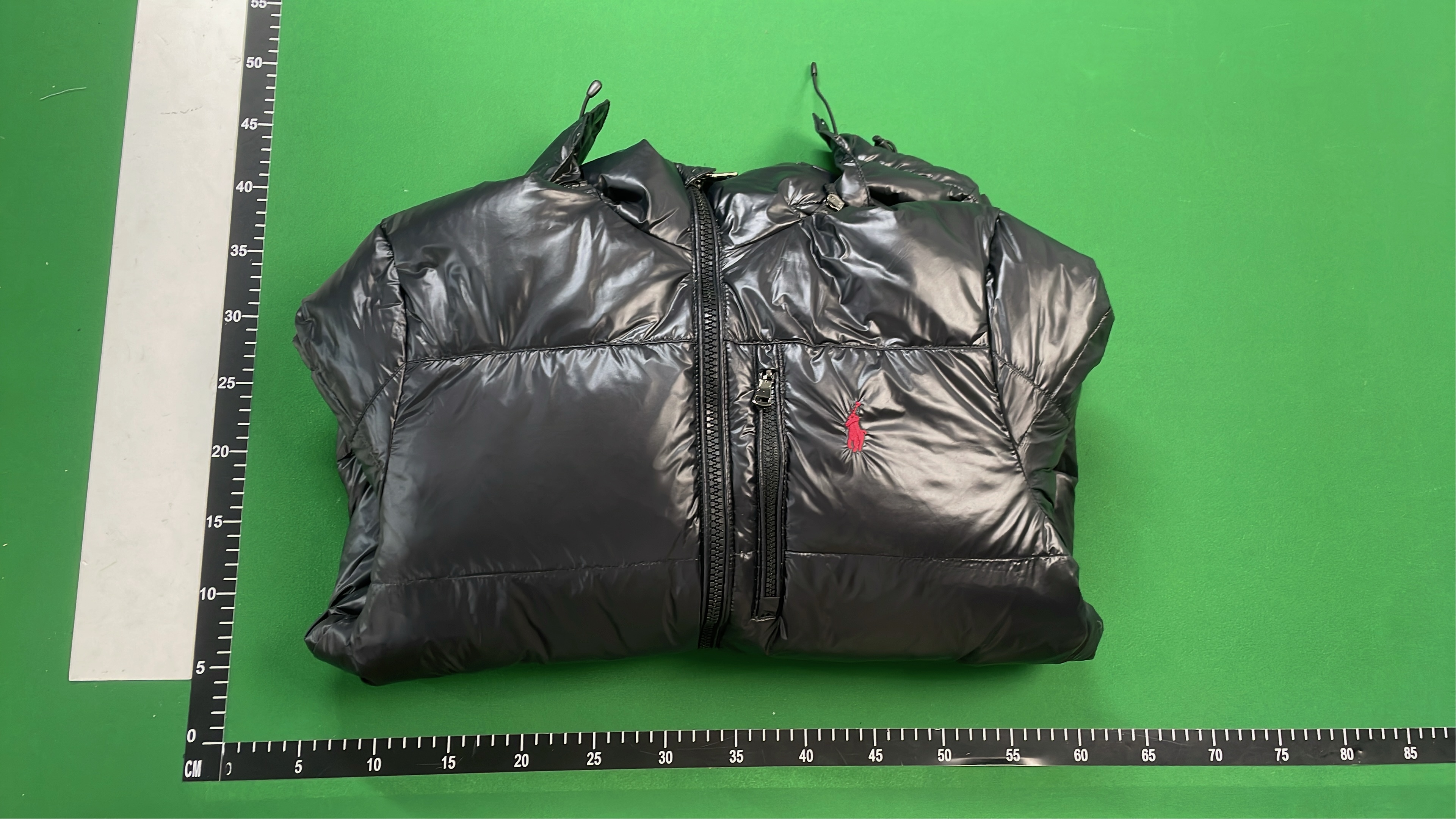 Men's Black Puffer Jacket with Hood
