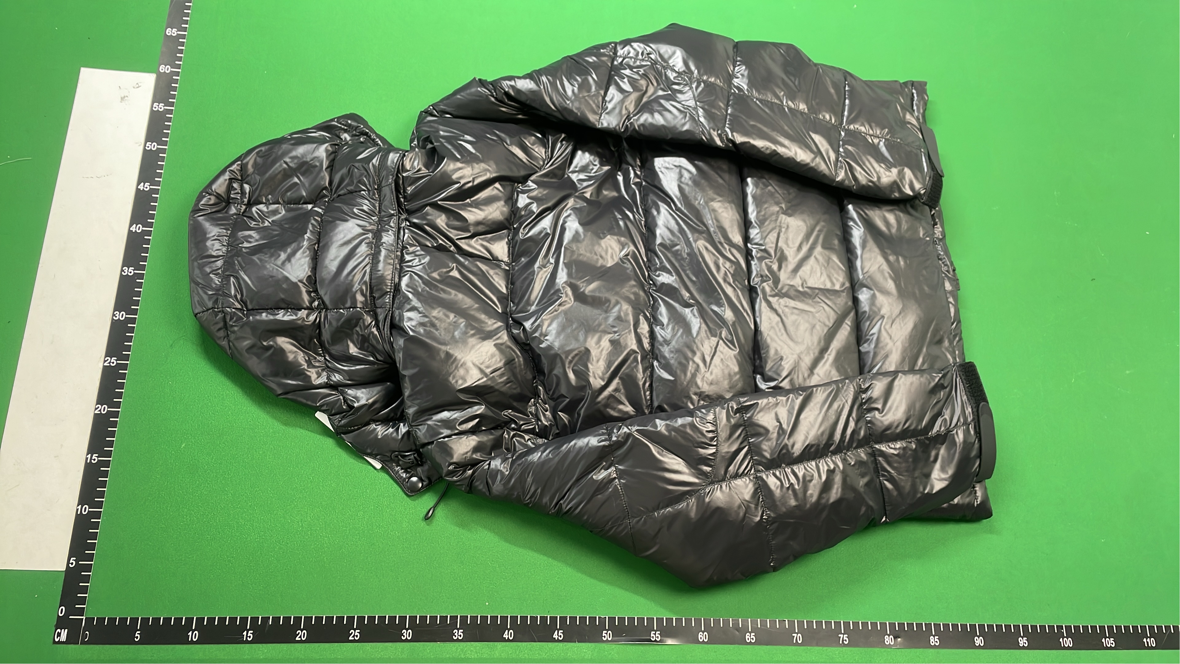 Men's Black Puffer Jacket with Hood