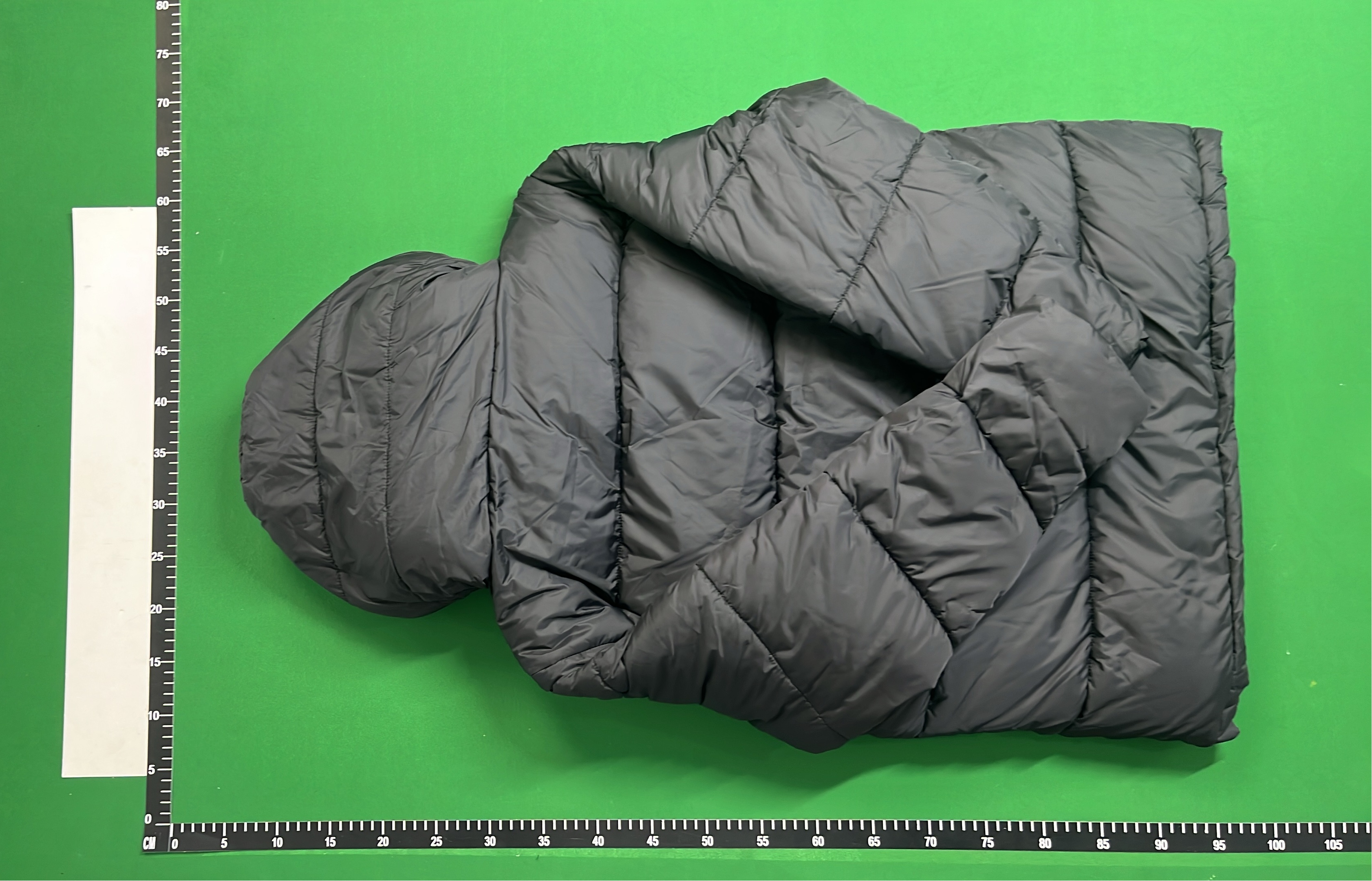 Burberry Black Down Jacket with Check Lining