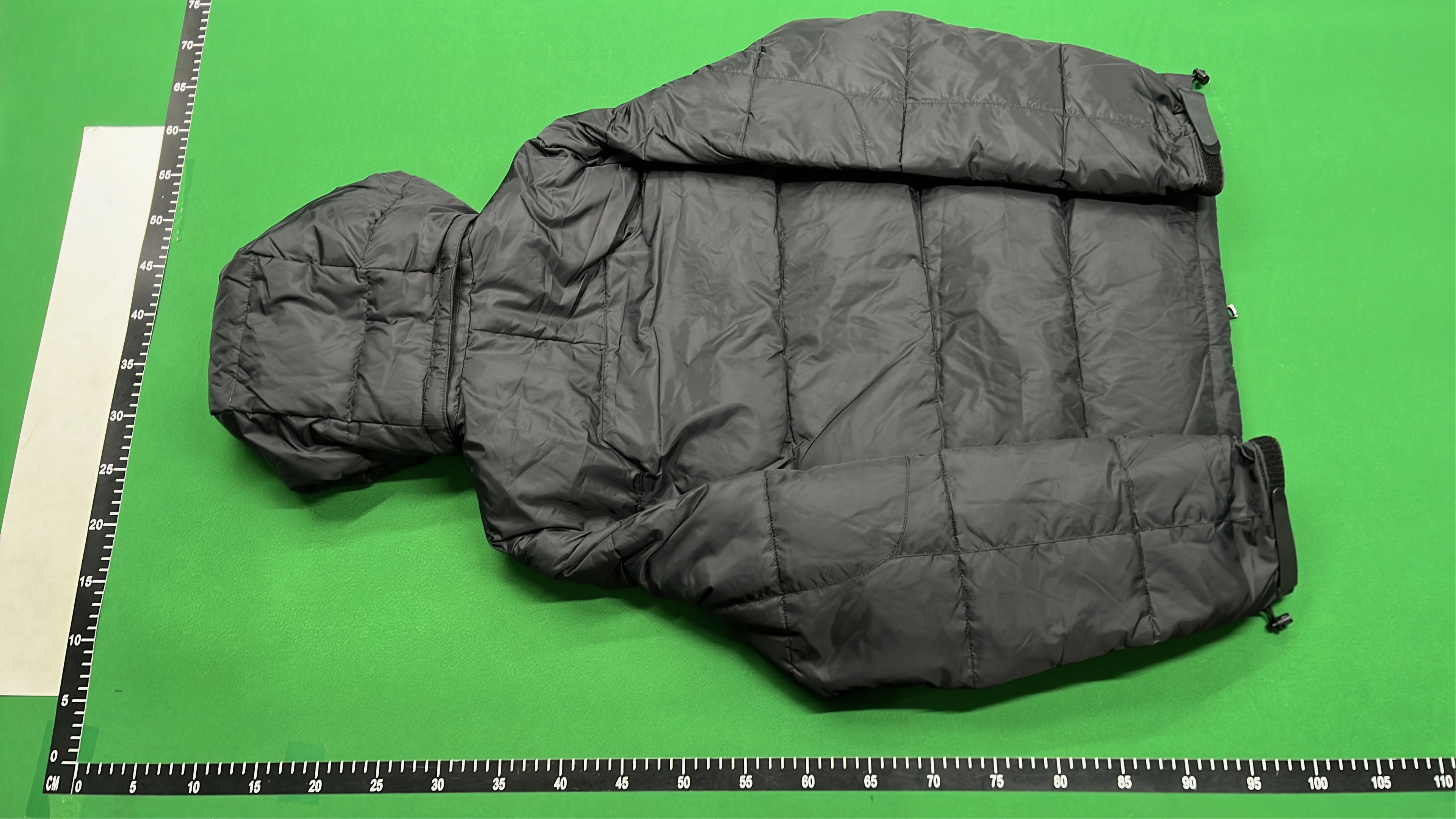 Recycled Down Jacket with Red Pony Logo