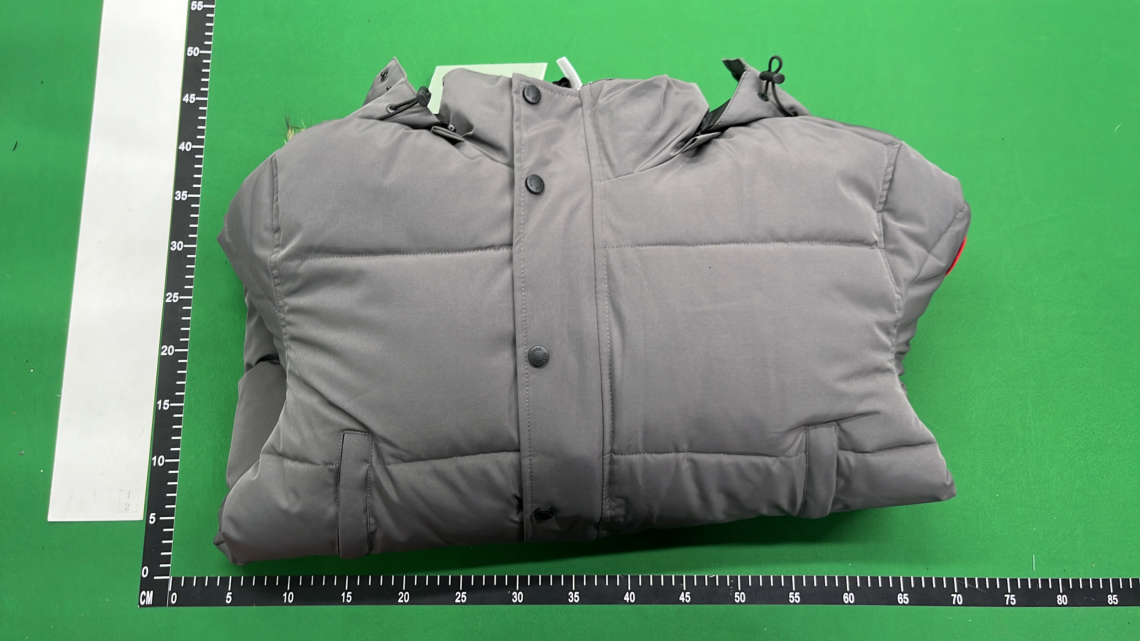 Canada Goose Black Down Jacket with Fur Hood
