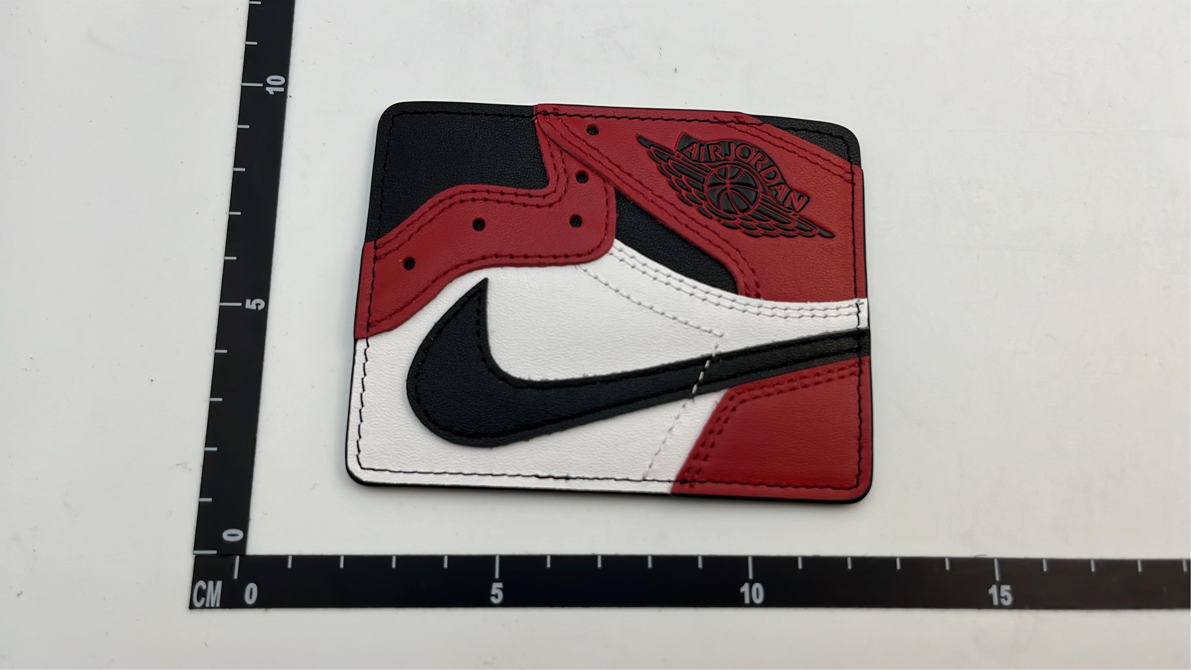 Air Jordan 1 Inspired Card Holder - Red, White, Black