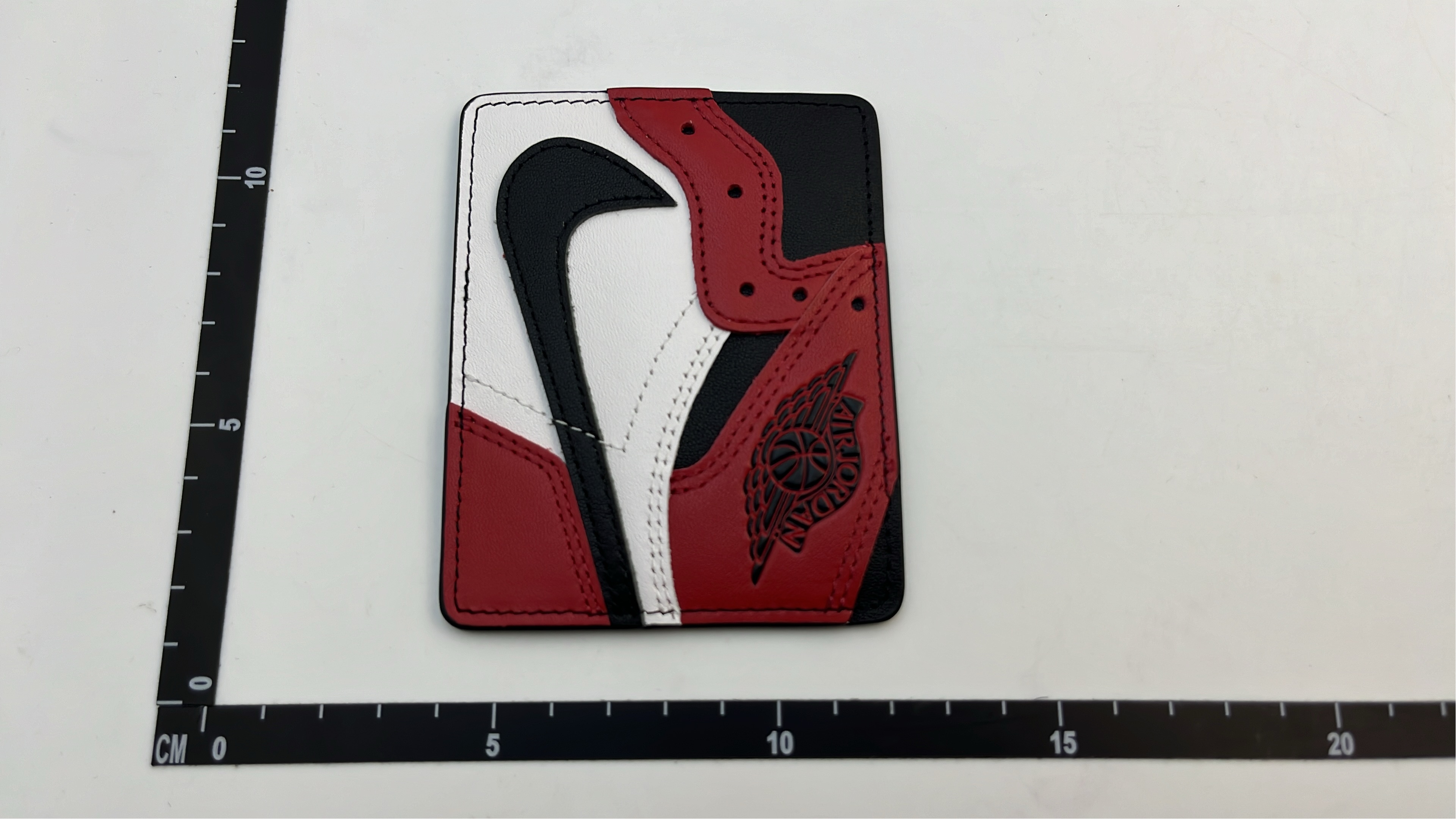 Air Jordan 1 Inspired Card Holder - Red, White, Black