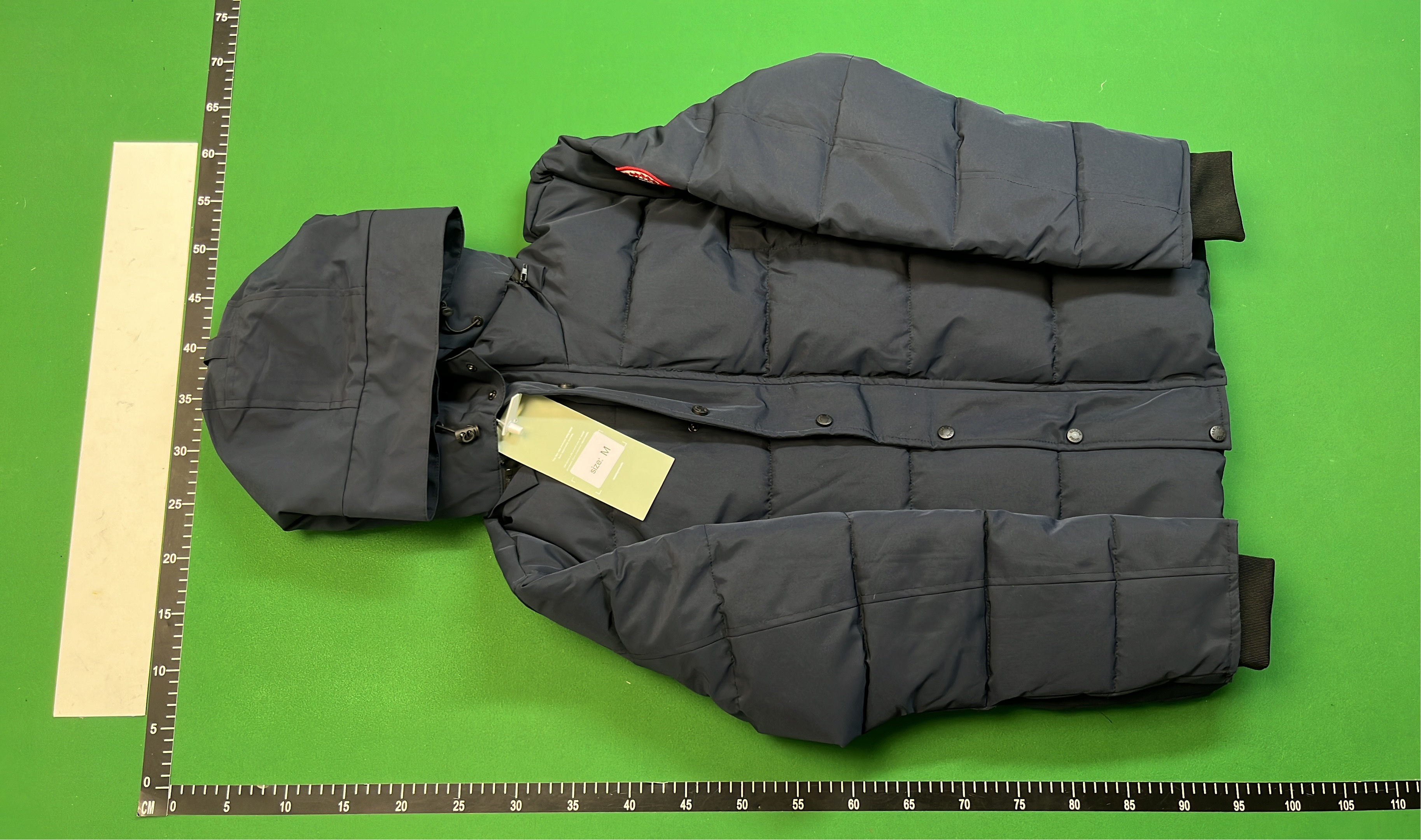 08 Expedition Down Jacket - Black, Men's Winter Parka with Fur Hood