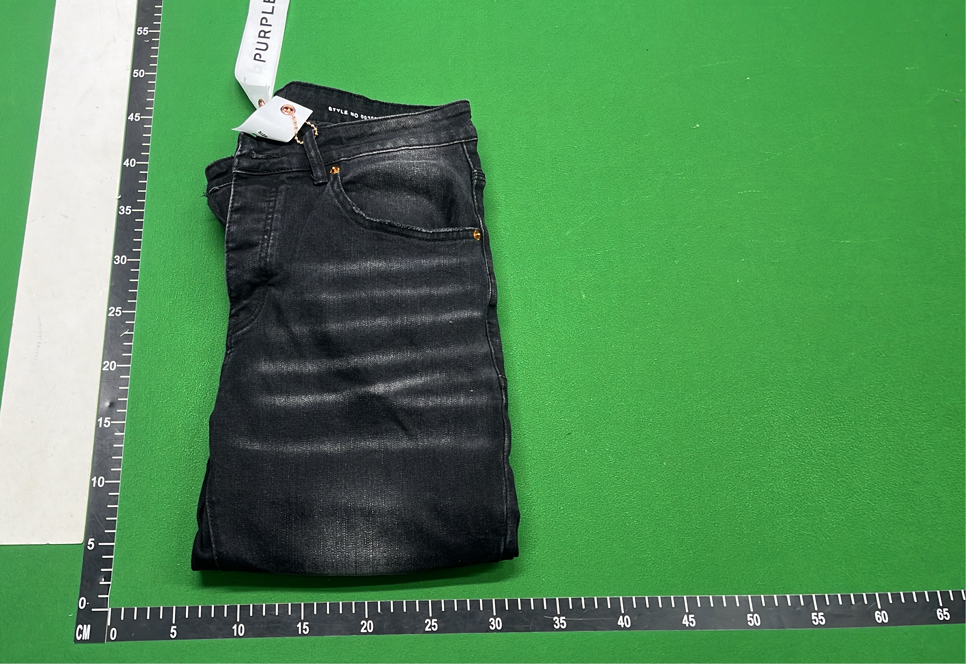 Black Paint Splatter Ripped Jeans for Men
