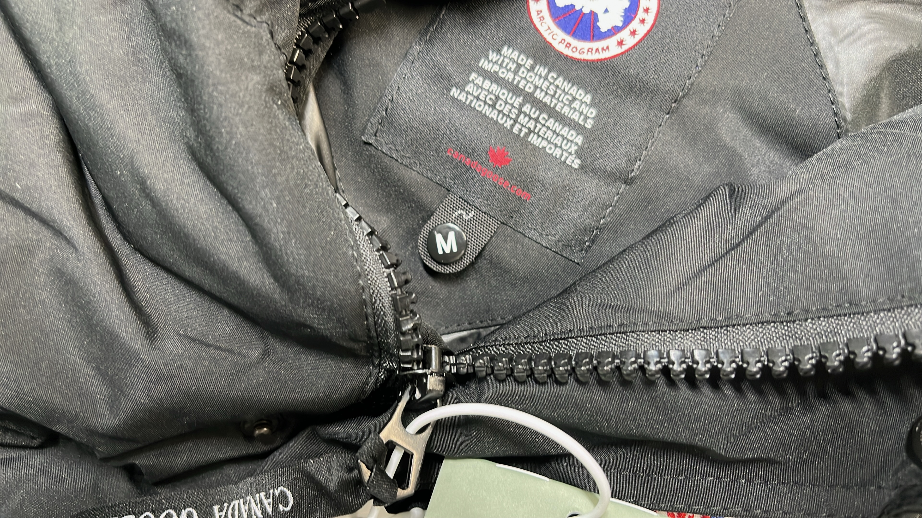 Canada Goose 08 Expedition Parka - Black Winter Jacket with Fur Hood