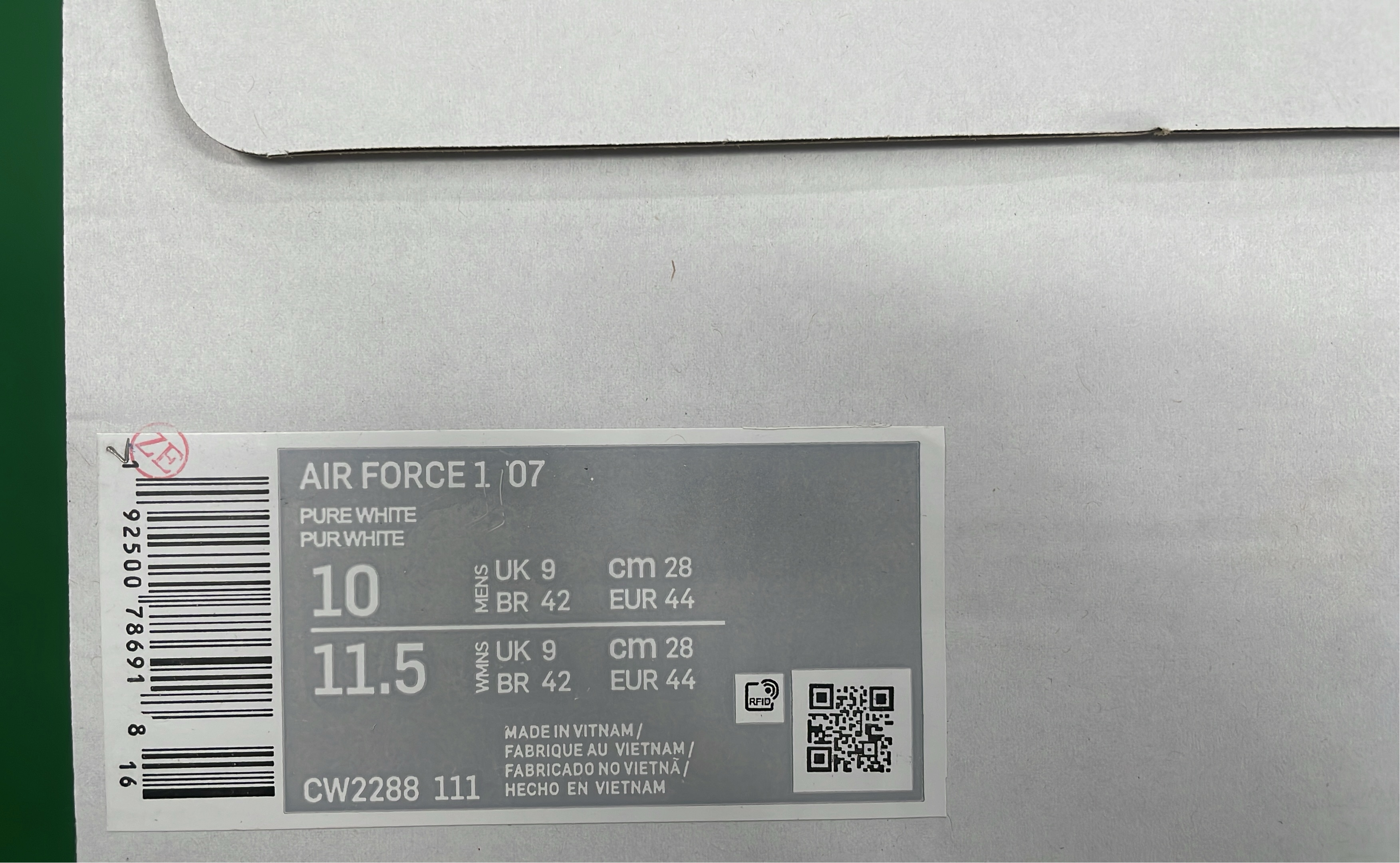 Nike Air Jordan 4 Retro White Black Blue Yellow Green Red