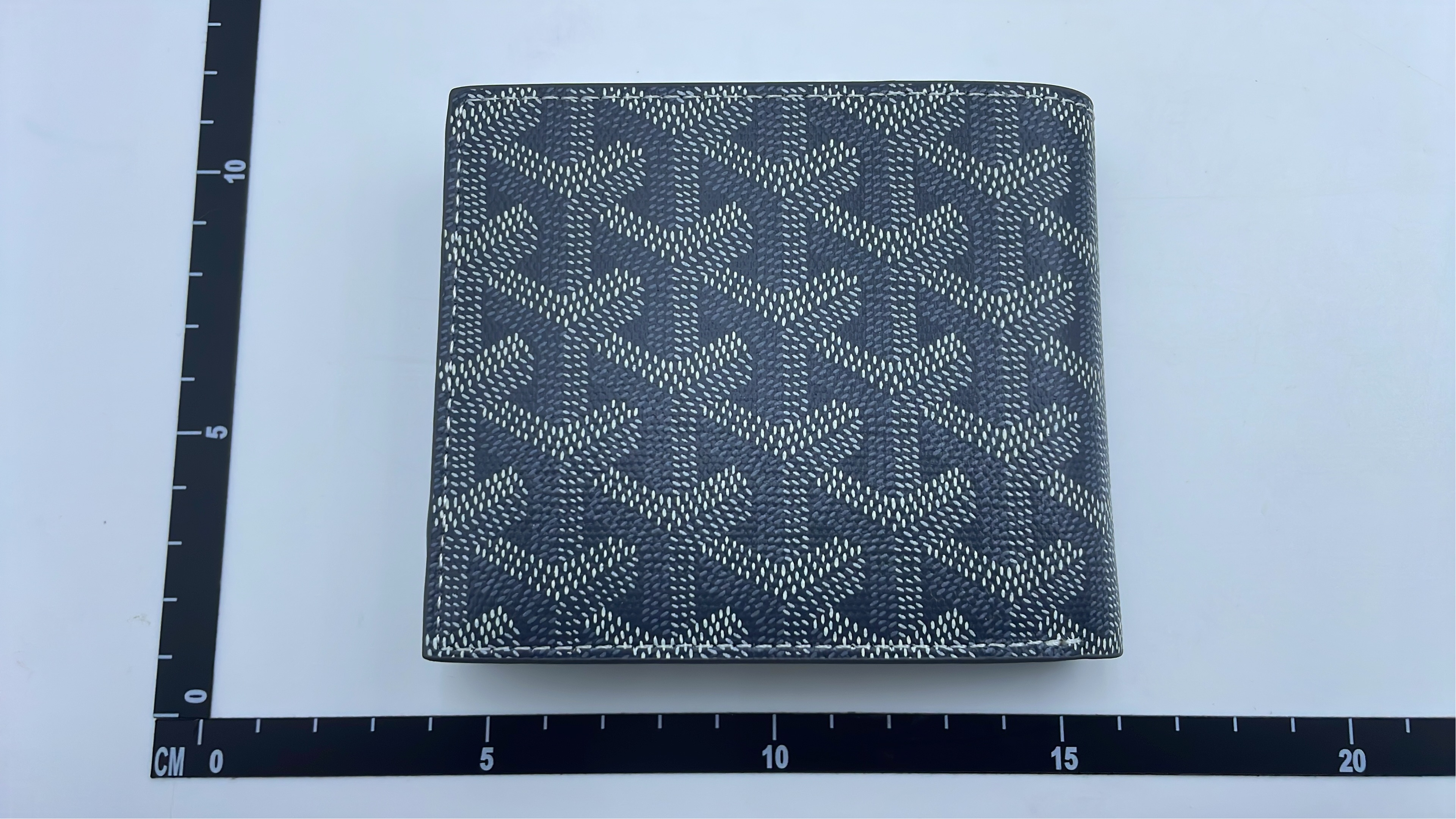 Goyard Green Monogram Canvas Wallet with Box and Card