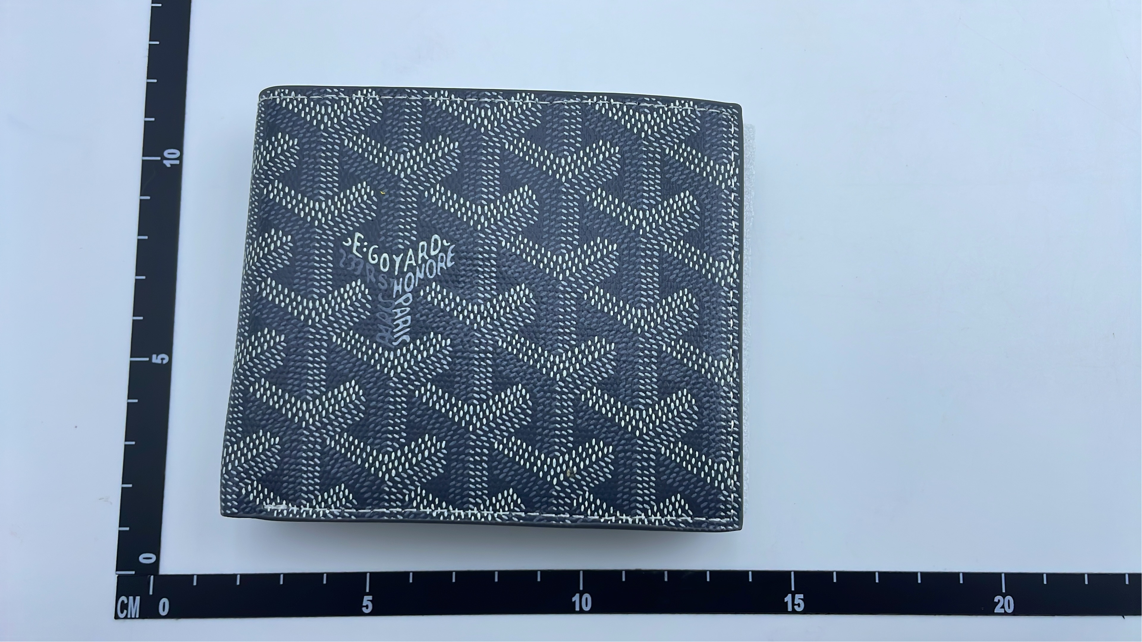 Goyard Green Monogram Canvas Wallet with Box and Card