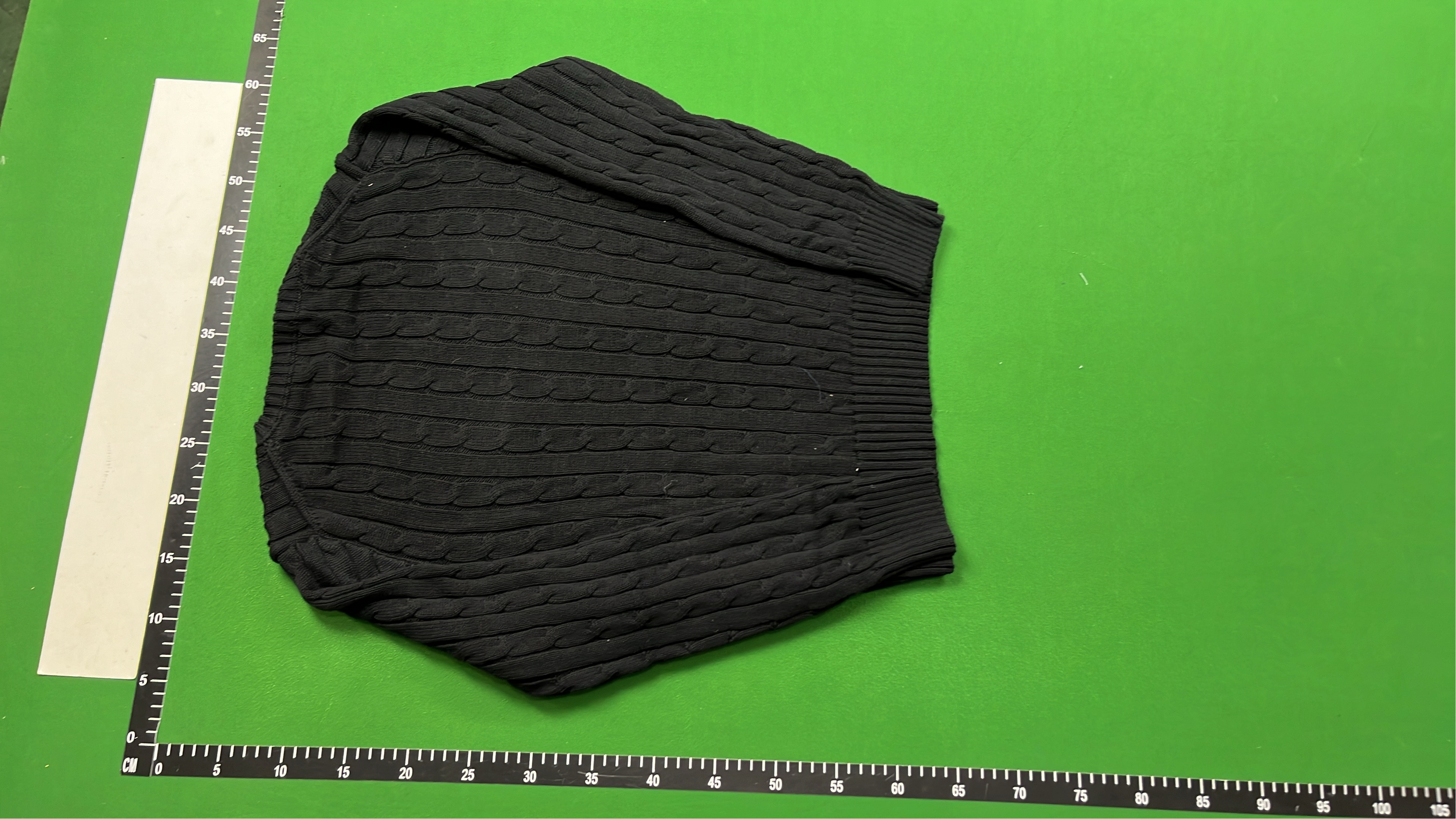 Cable-Knit V-Neck Sweater for Men