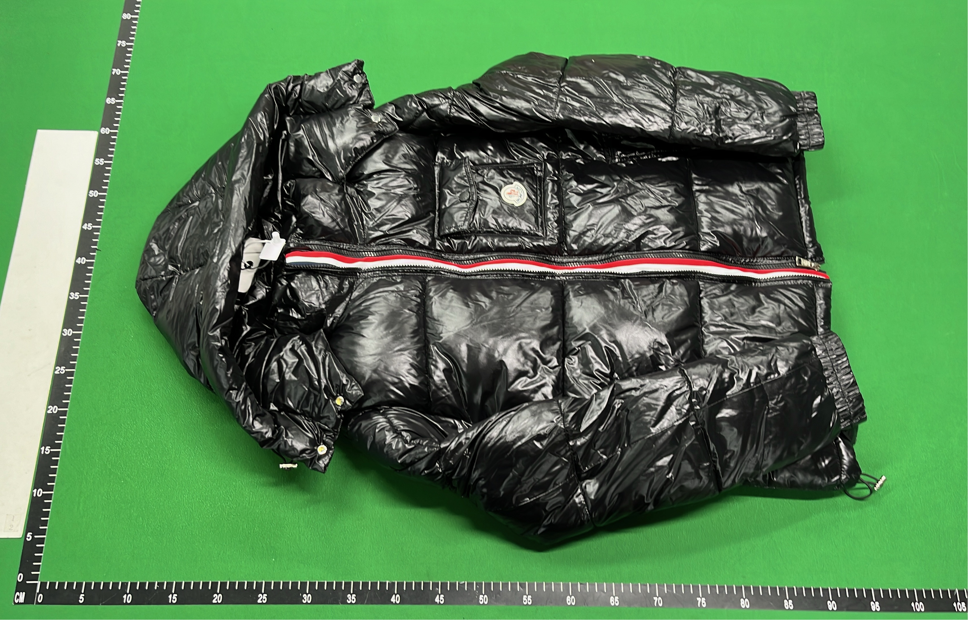 Moncler Women's Down Jacket - Red Quilted Hooded Coat