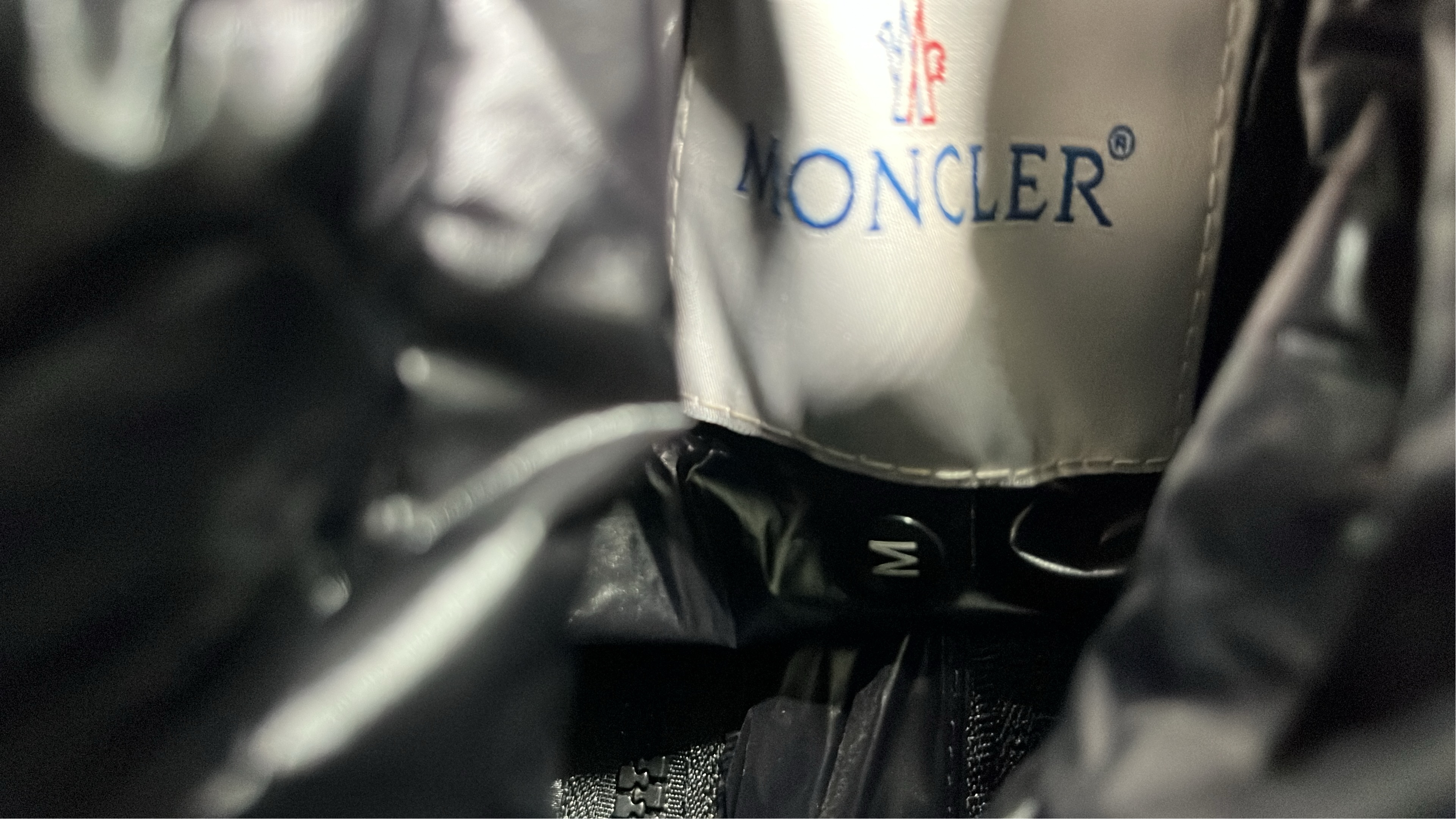 Moncler Women's Down Jacket - Red Quilted Hooded Coat