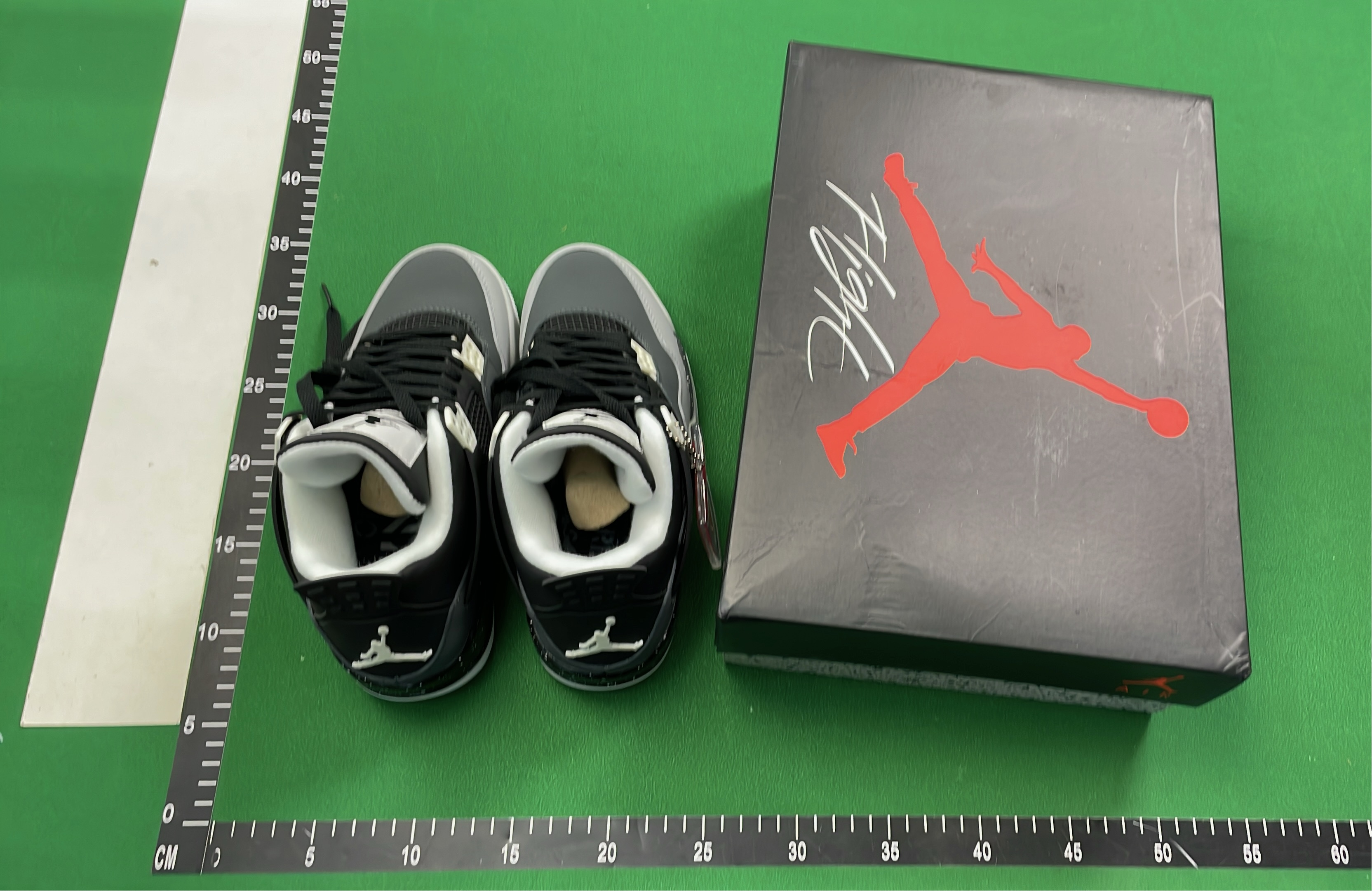 Air Jordan 4 Black Cement Men's Basketball Shoes