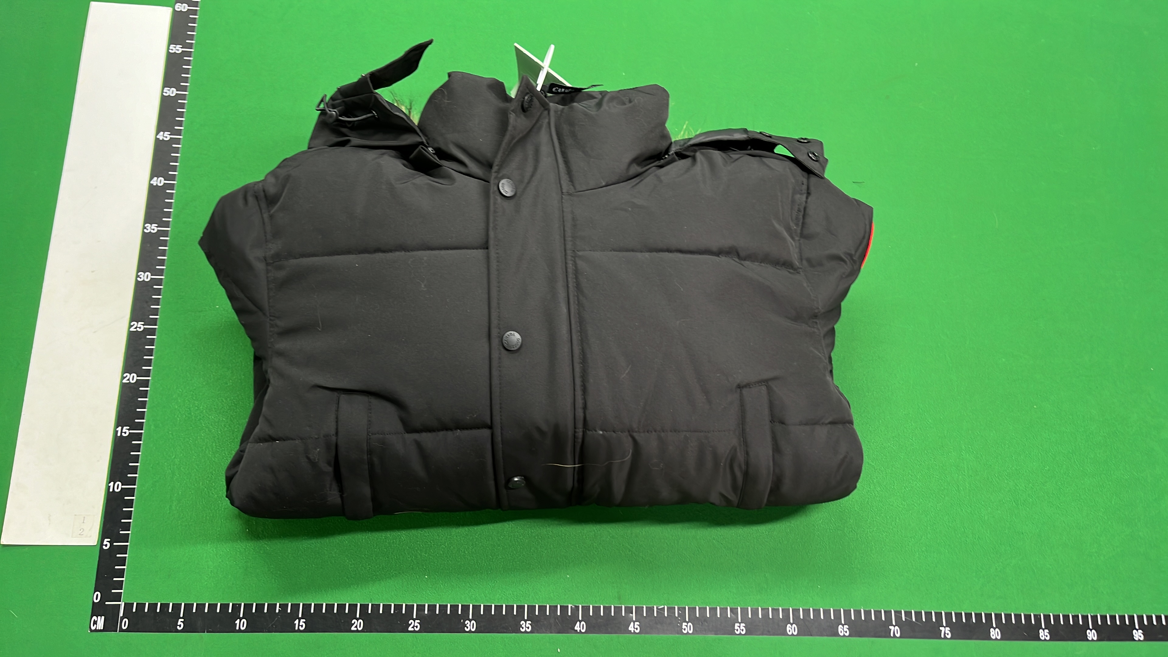 Canada Goose Black Arctic Program Parka with Fur Hood