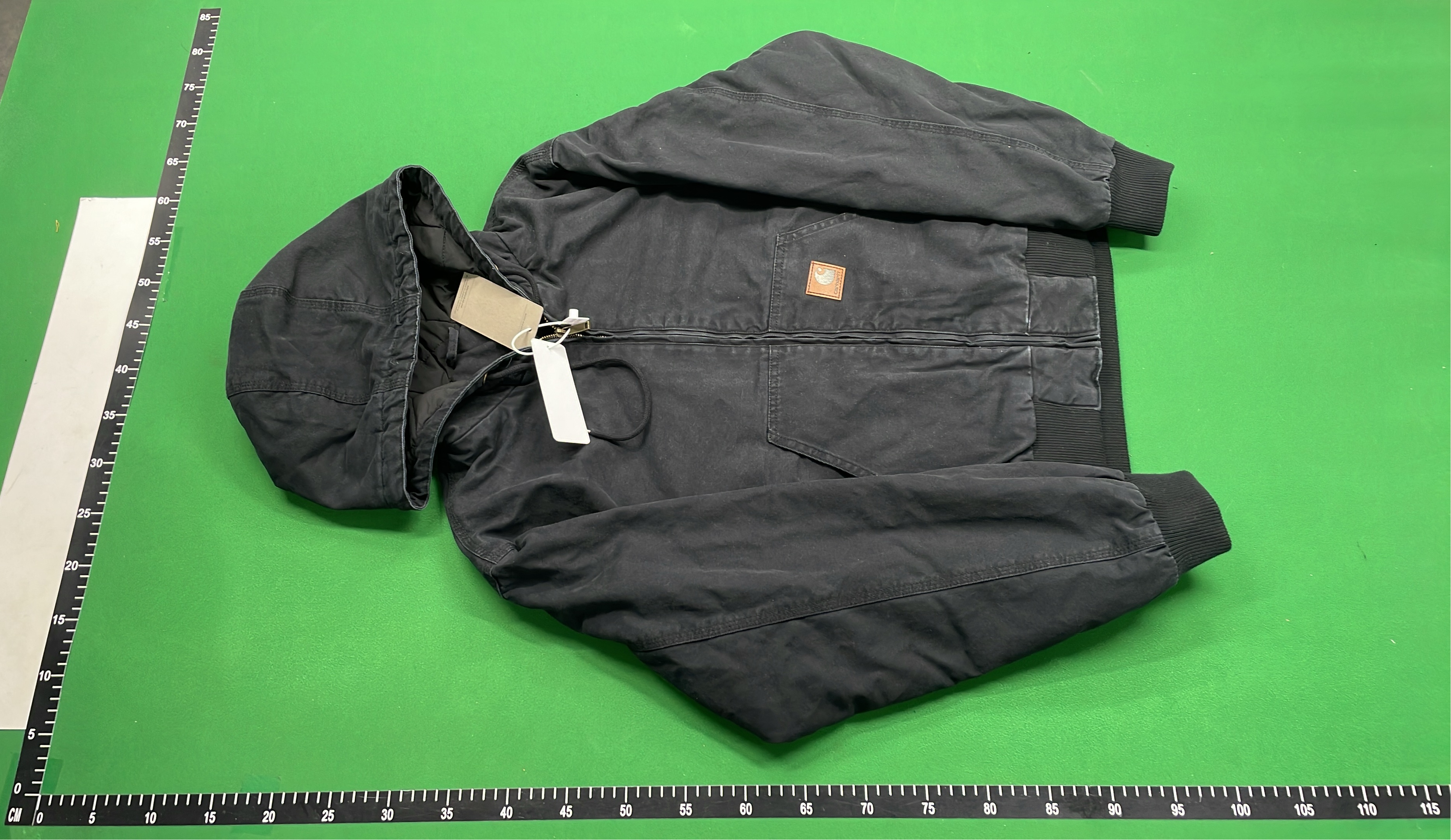 Carhartt Hooded Sweatshirt Zip-Up Gray