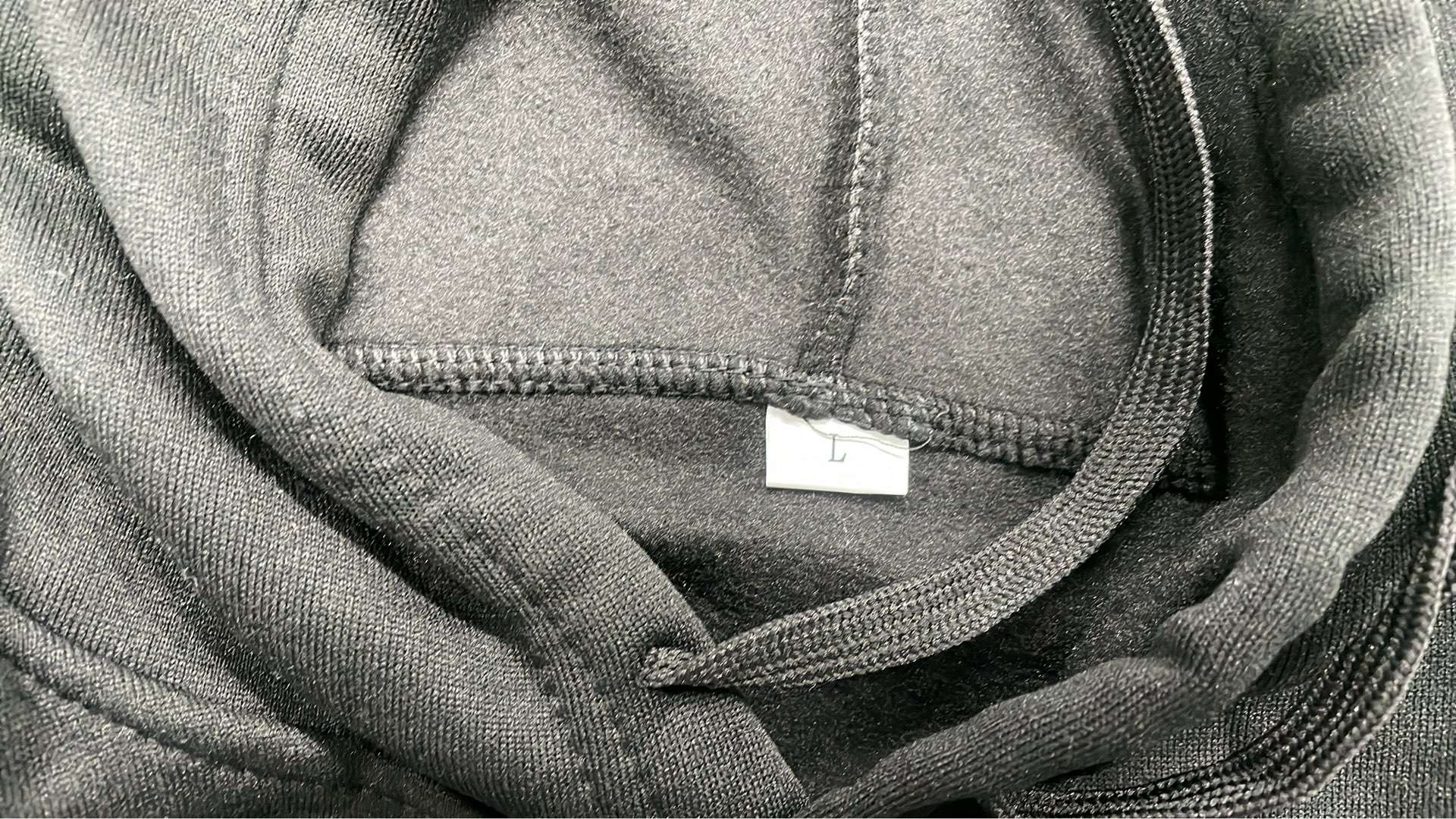 EA7 Emporio Armani Black Hoodie and Jogger Set