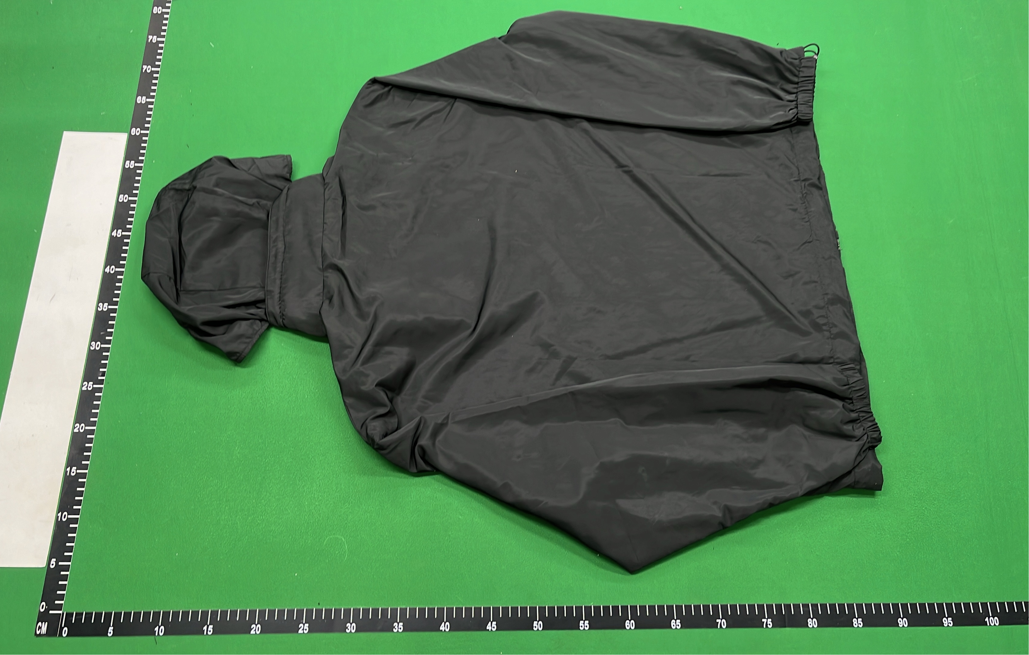 Lacoste Black Hooded Jacket for Men and Women
