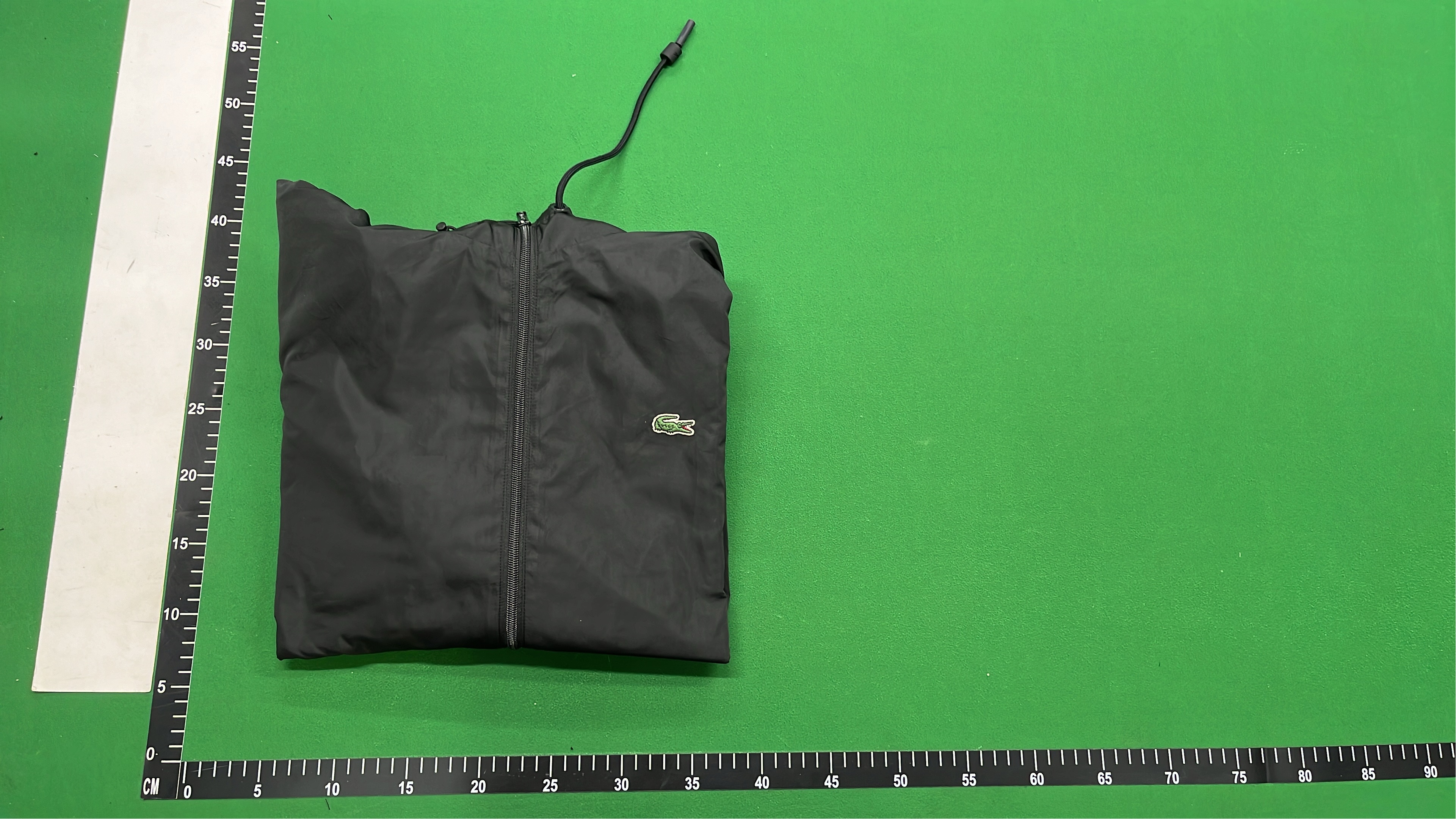 Lacoste Black Hooded Jacket for Men and Women