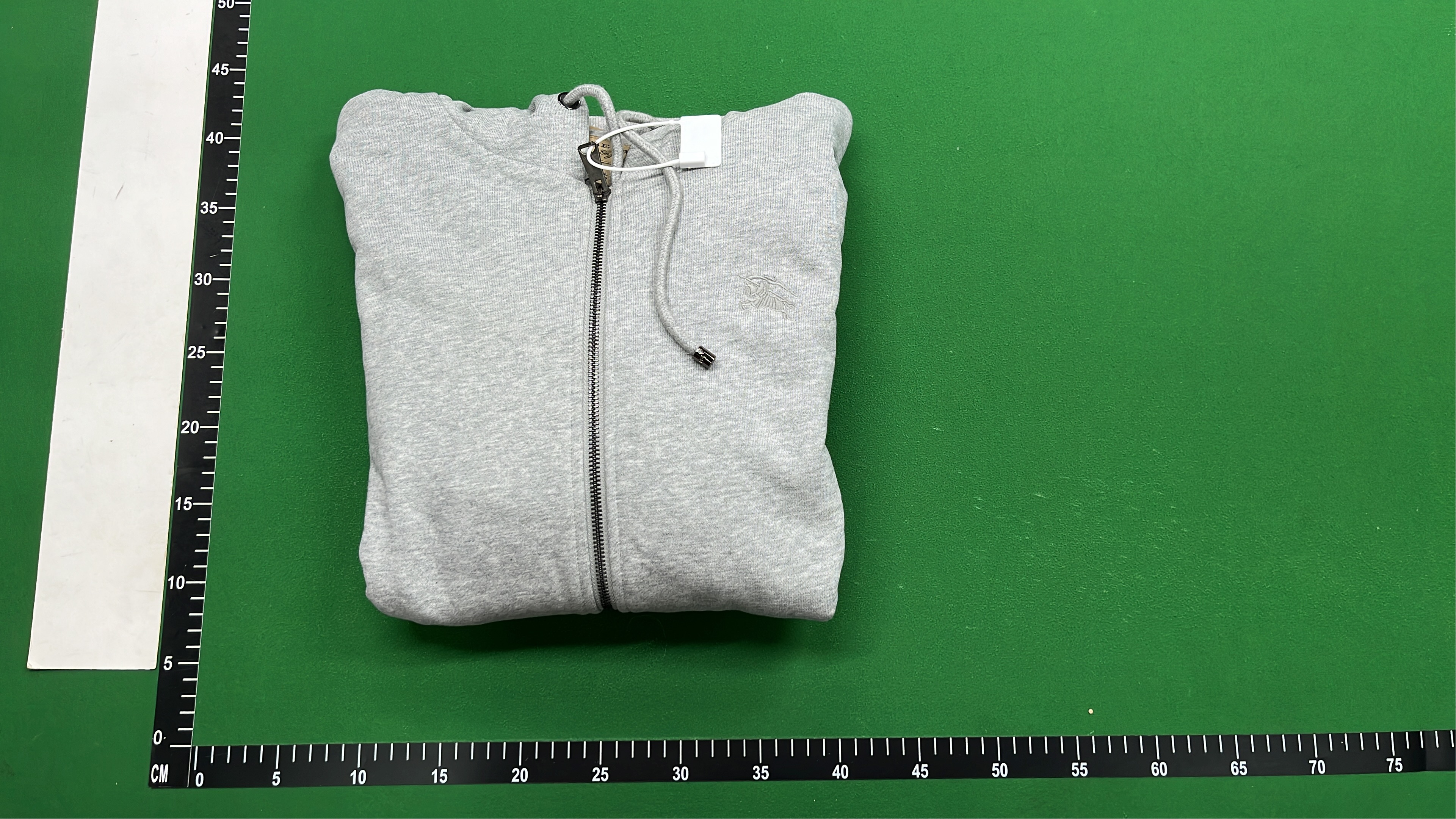 Burberry Hoodie Zip-Up Sweatshirt Men's Classic Logo Design