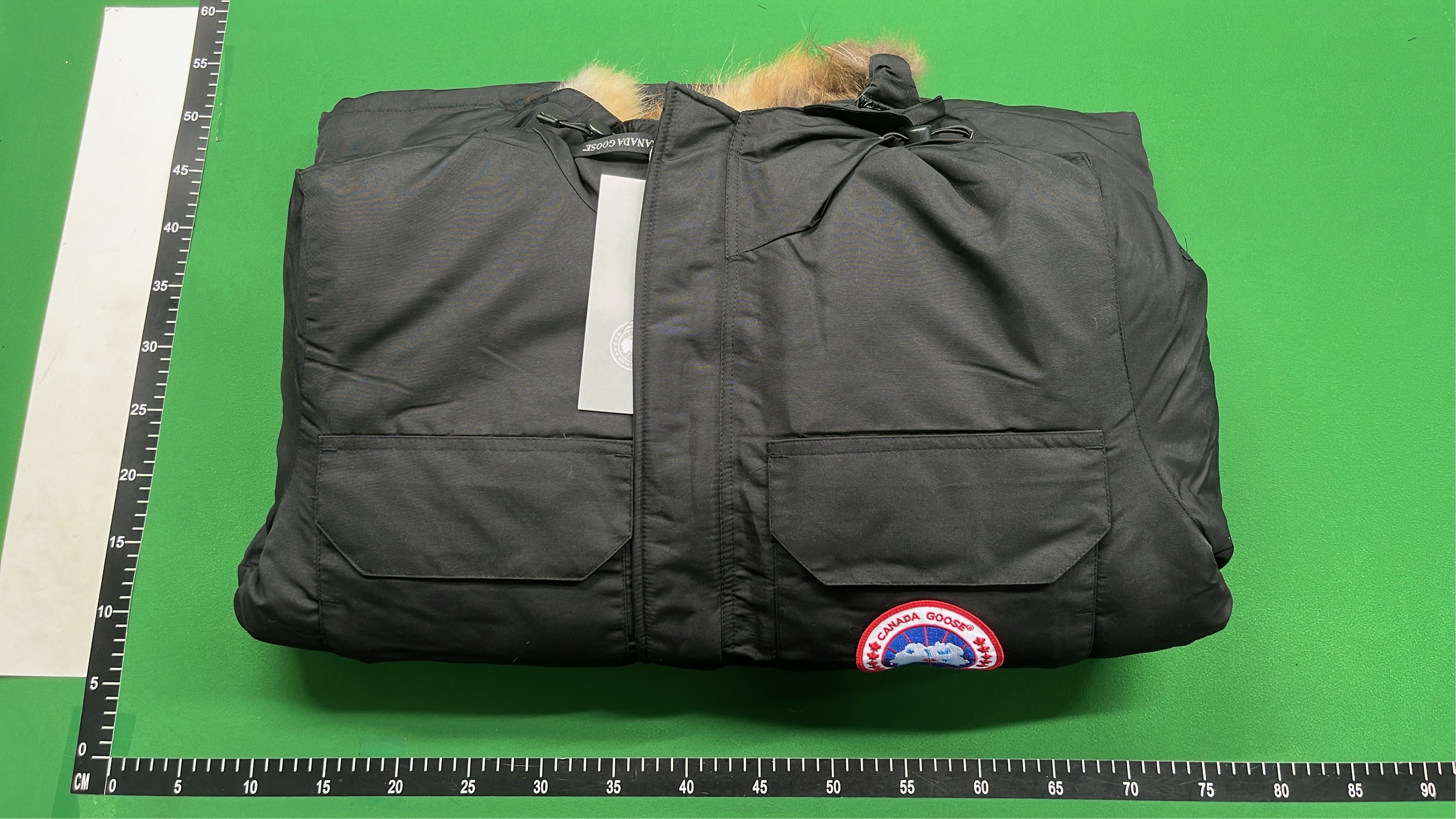 Canada Goose Black Arctic Program Parka with Fur Hood