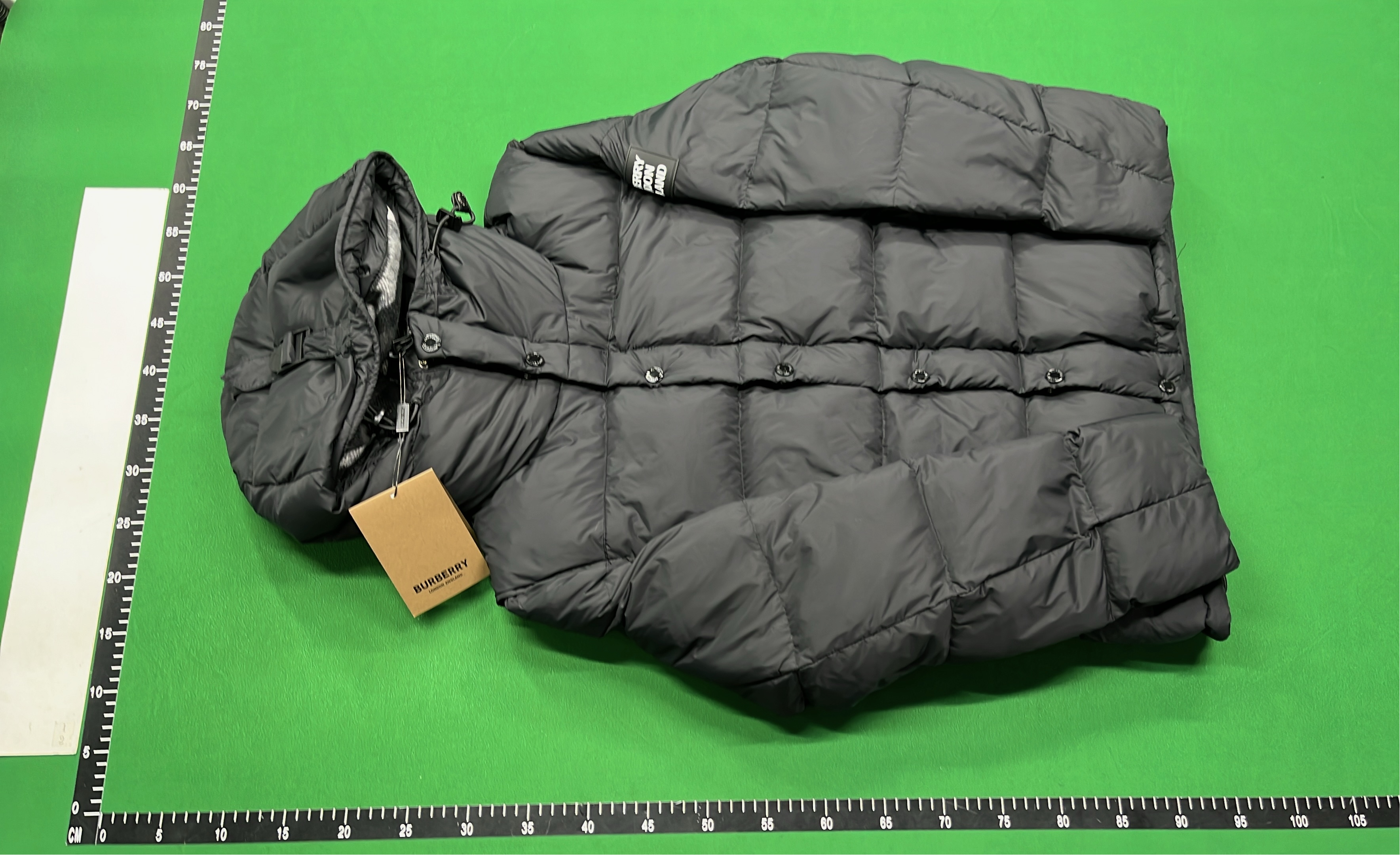 Moncler Black Puffer Vest with Hood