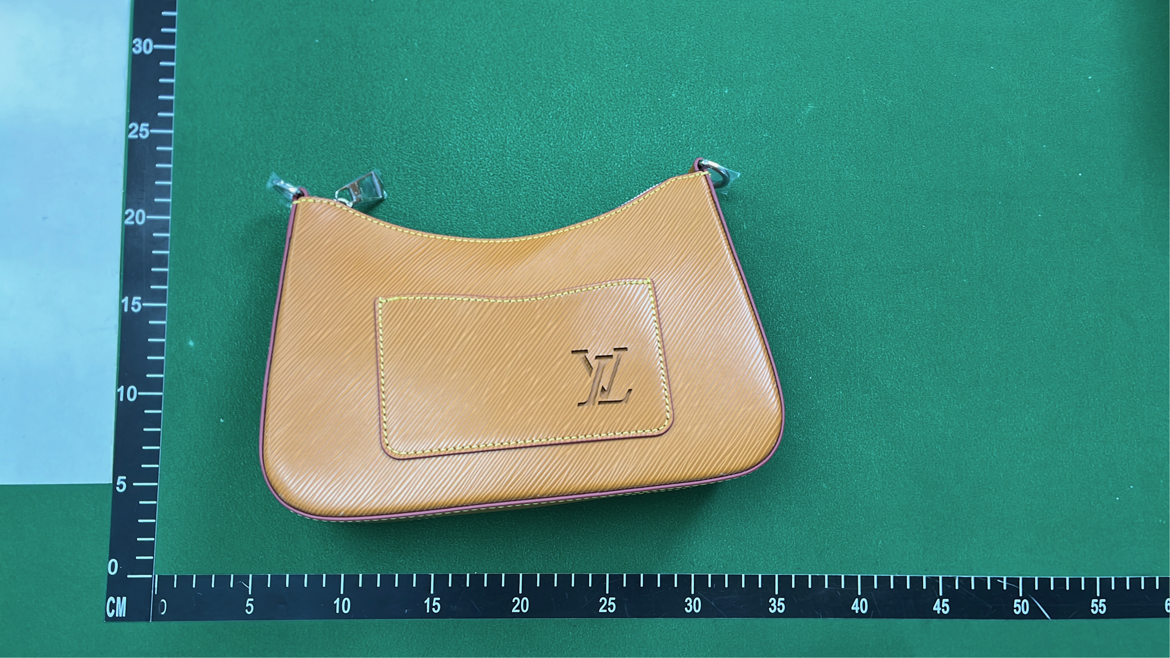 LV Epi Leather Hobo Bag with Chain Strap