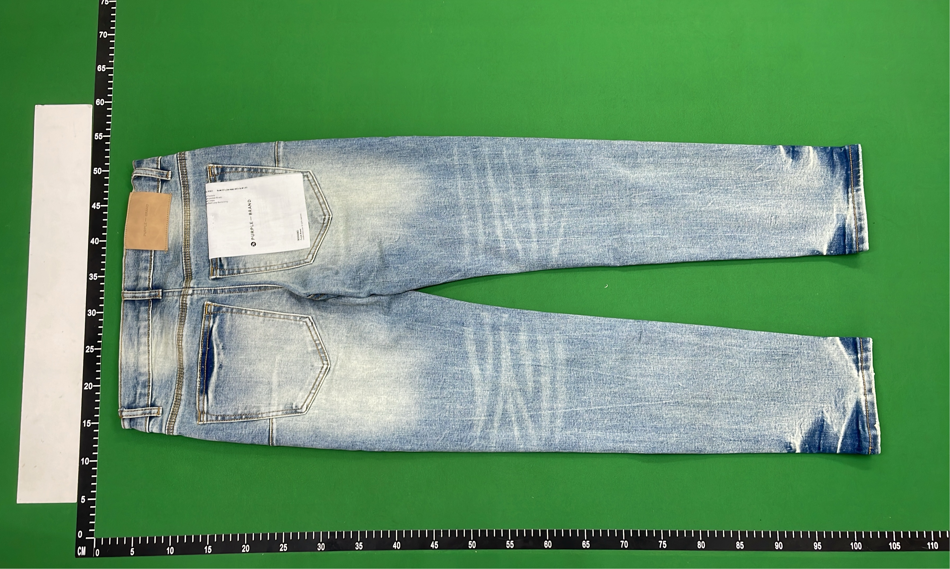 Light Wash Distressed Straight Leg Jeans for Women
