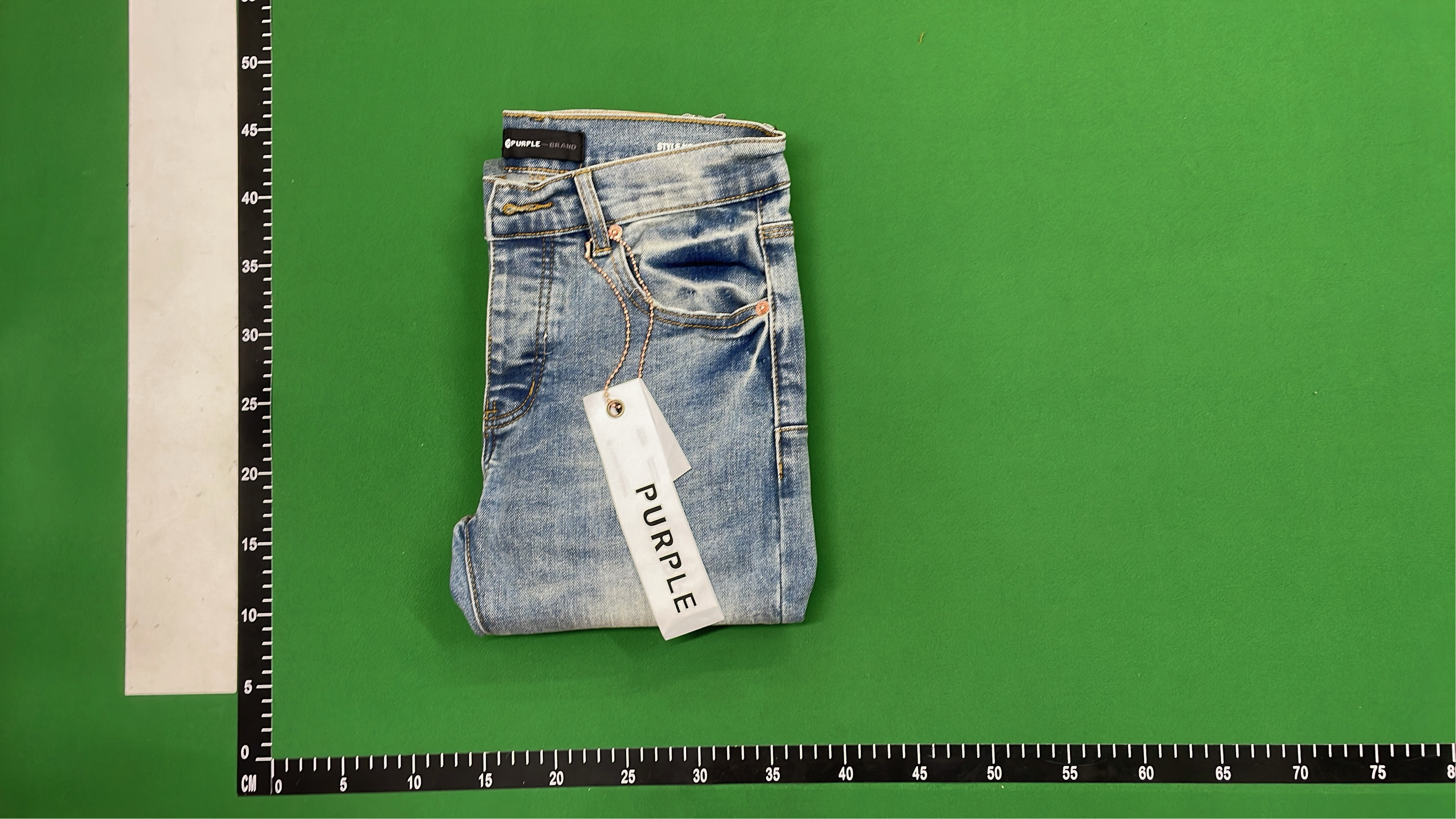 Light Wash Distressed Straight Leg Jeans for Women