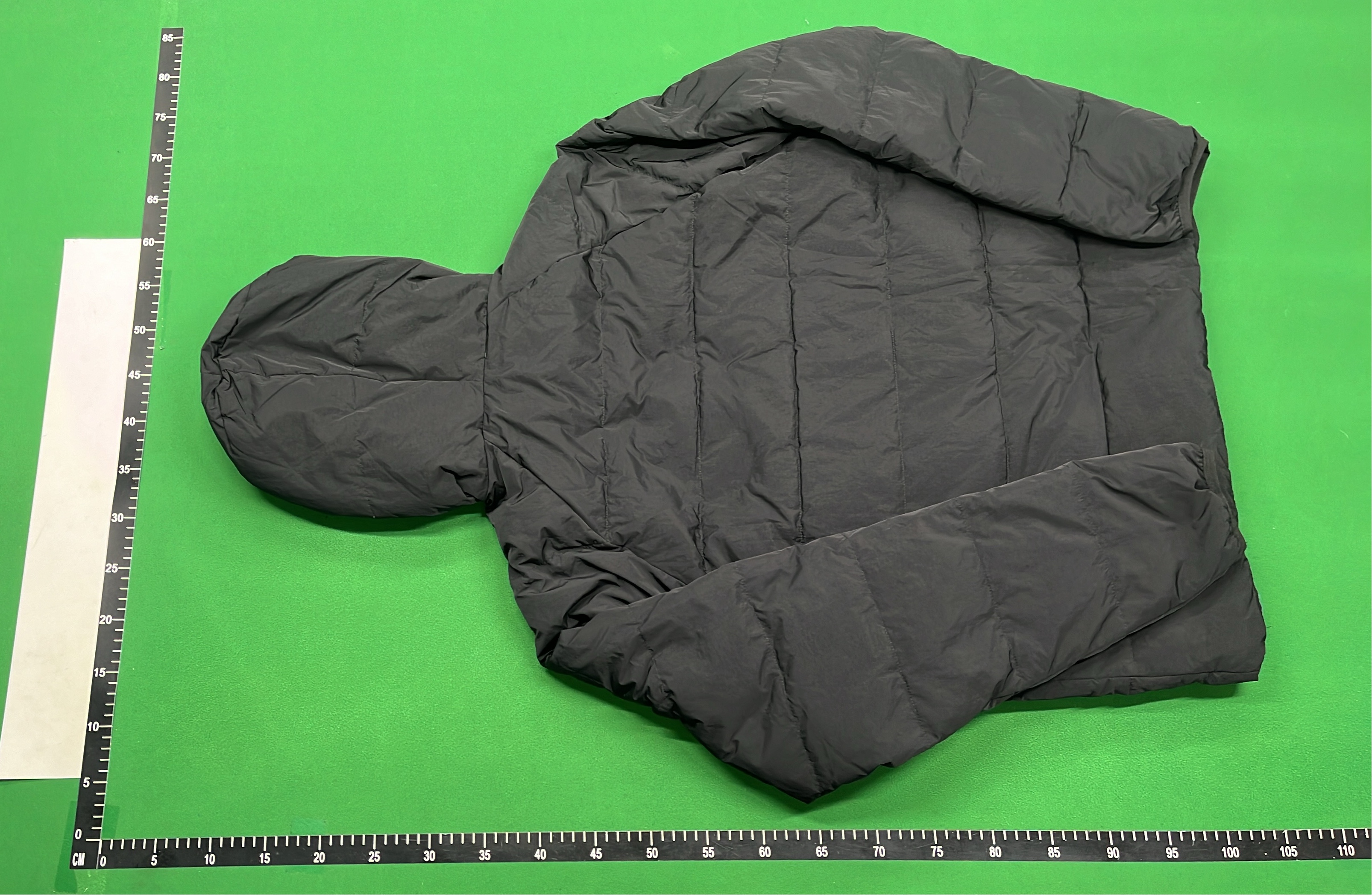 Yellow Alien Hooded Puffer Jacket for Winter Warmth