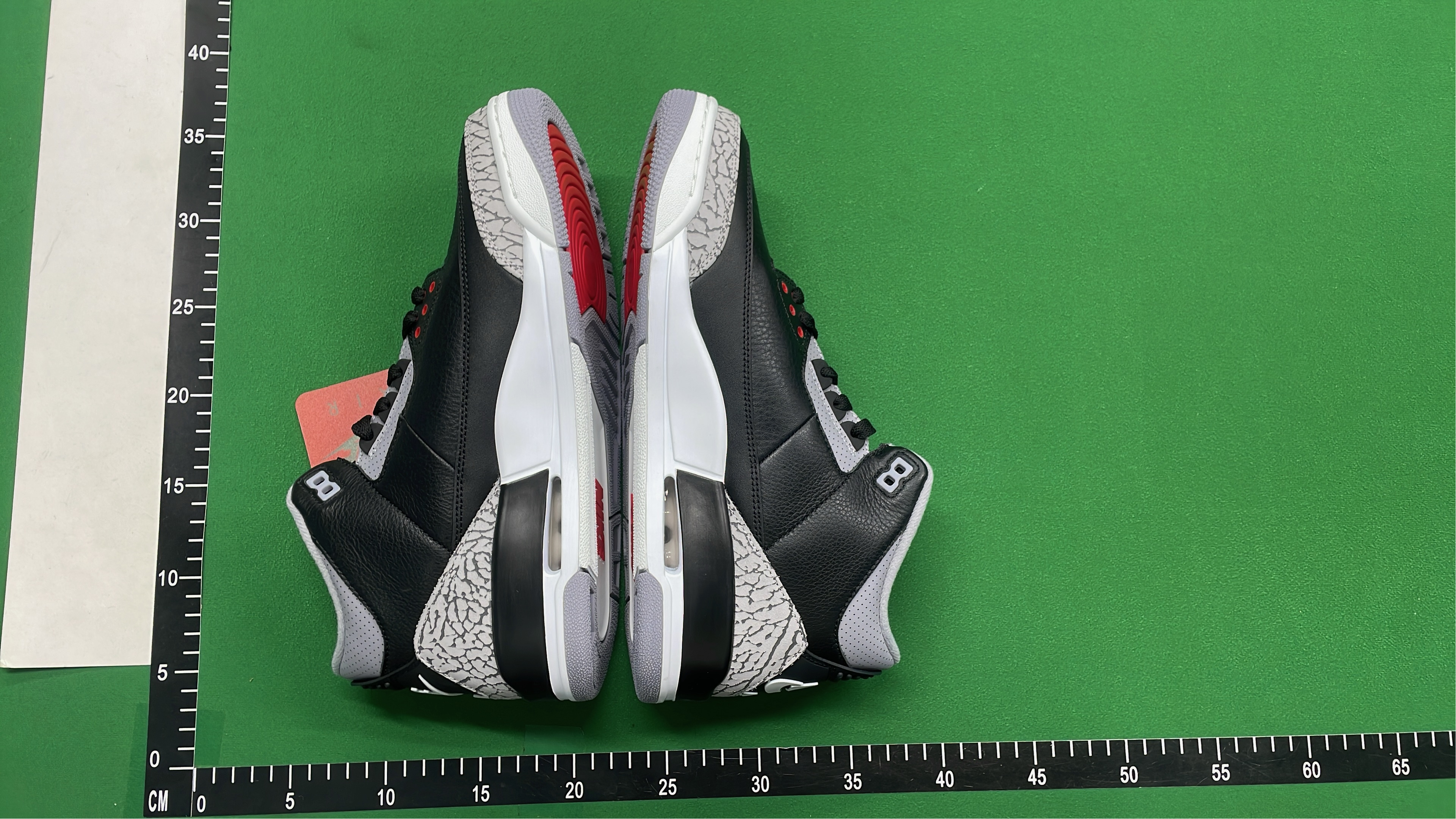 Air Jordan 3 Retro Black Cement Men's Sneakers