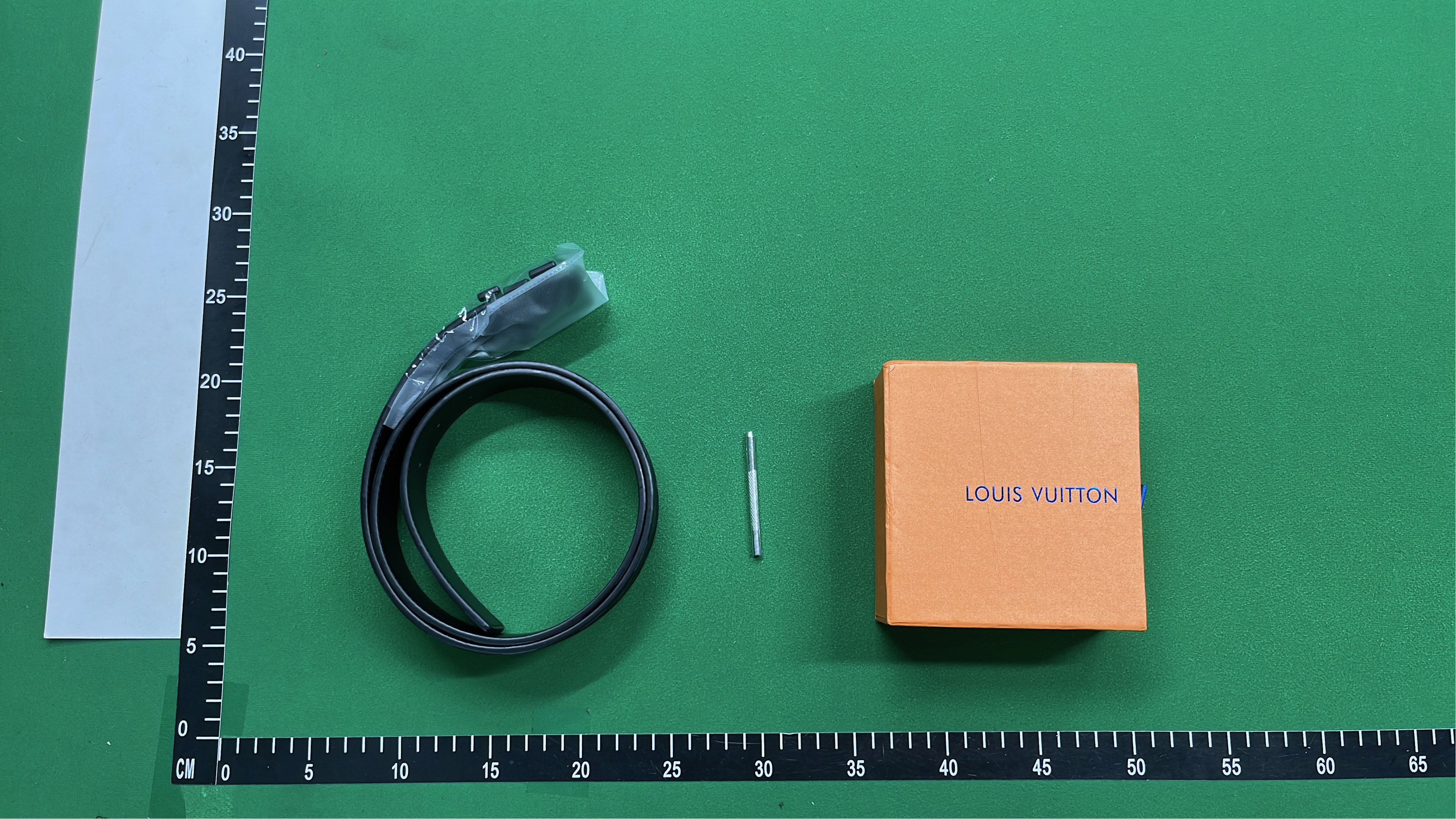 Louis Vuitton Monogram Belt with Eagle Buckle