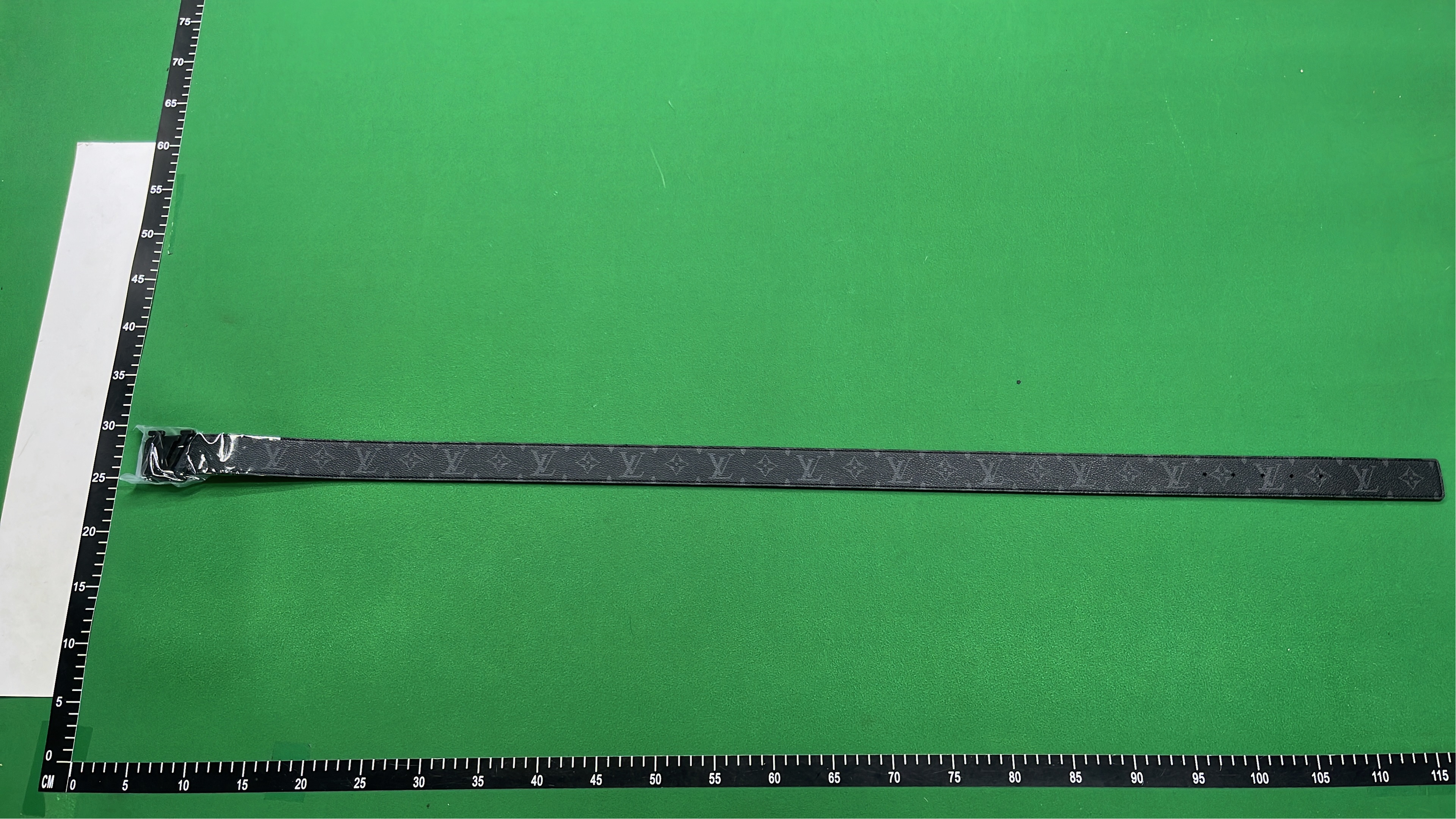 Louis Vuitton Monogram Belt with Eagle Buckle